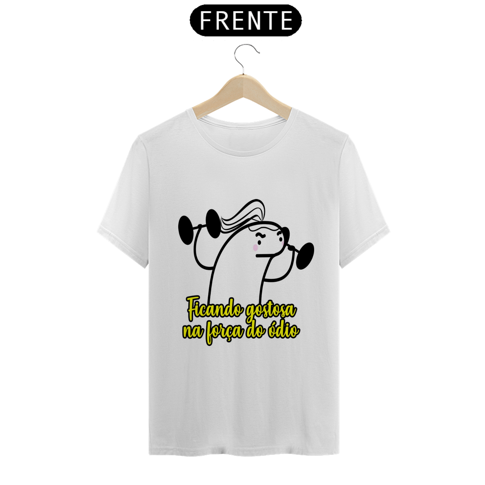 Nome do produto: Camiseta T-Shirt Quality Ficando gostasa
