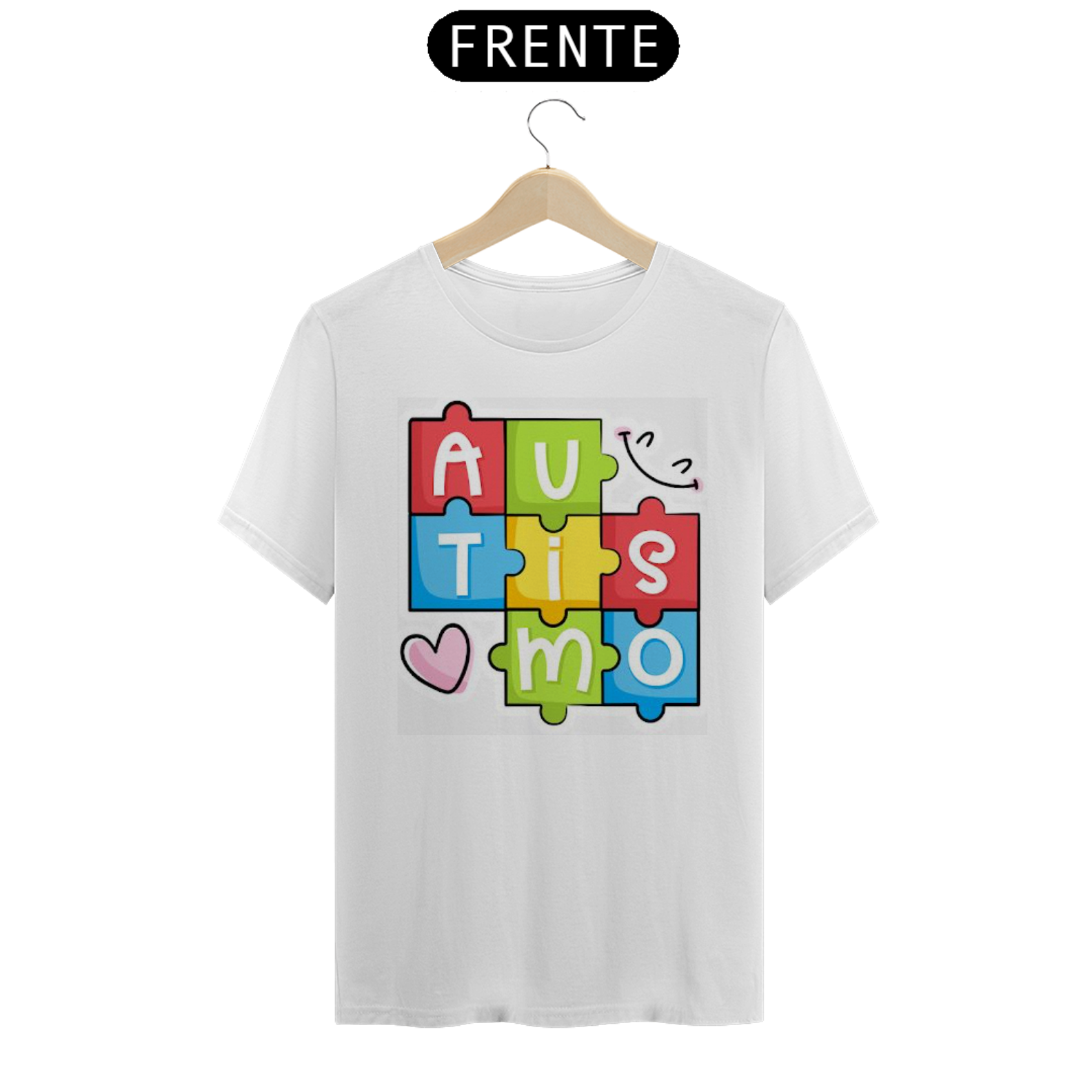 Nome do produto: Camiseta T-shirt Quality Autismo