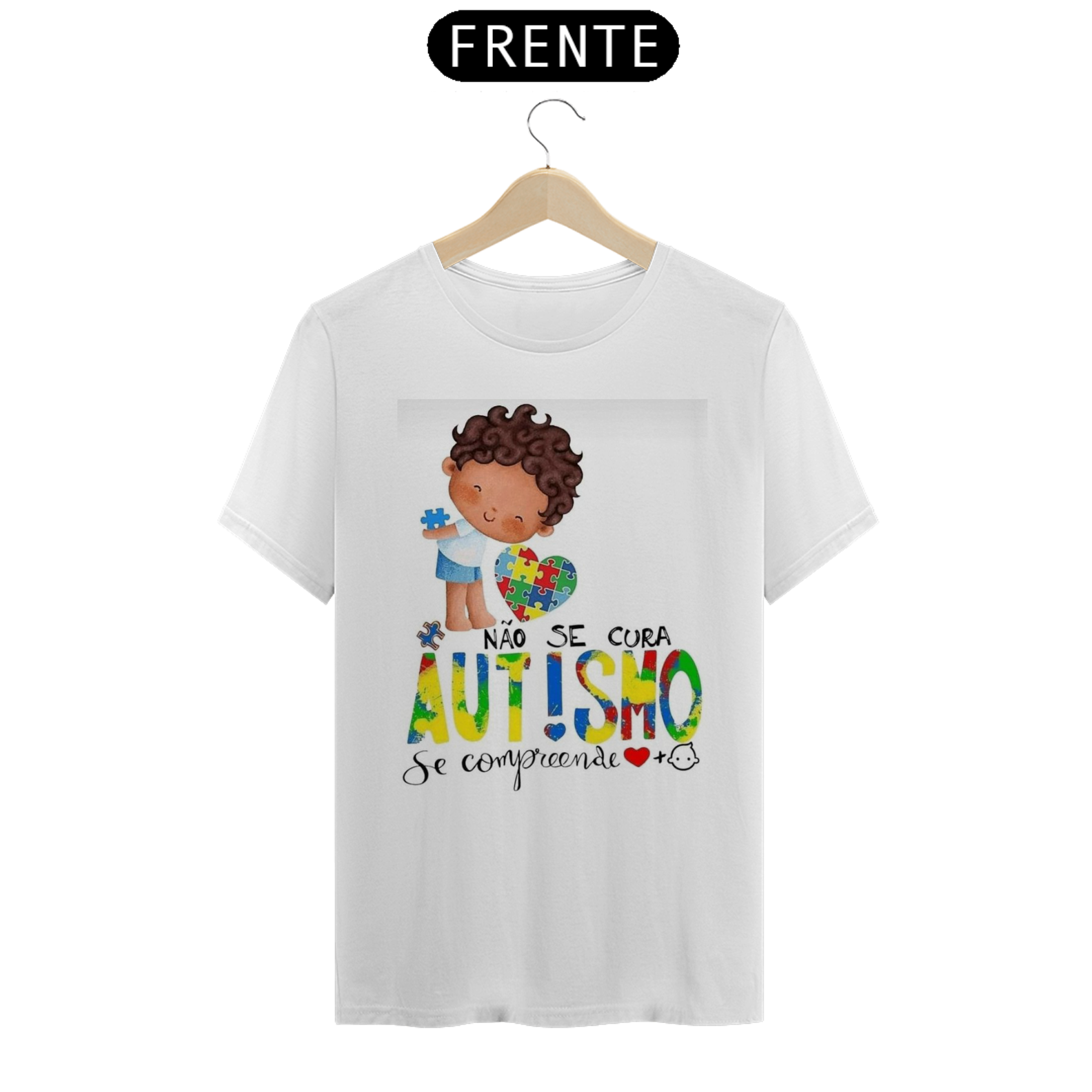 Nome do produto: Camiseta T-Shirt Quality Autismo II