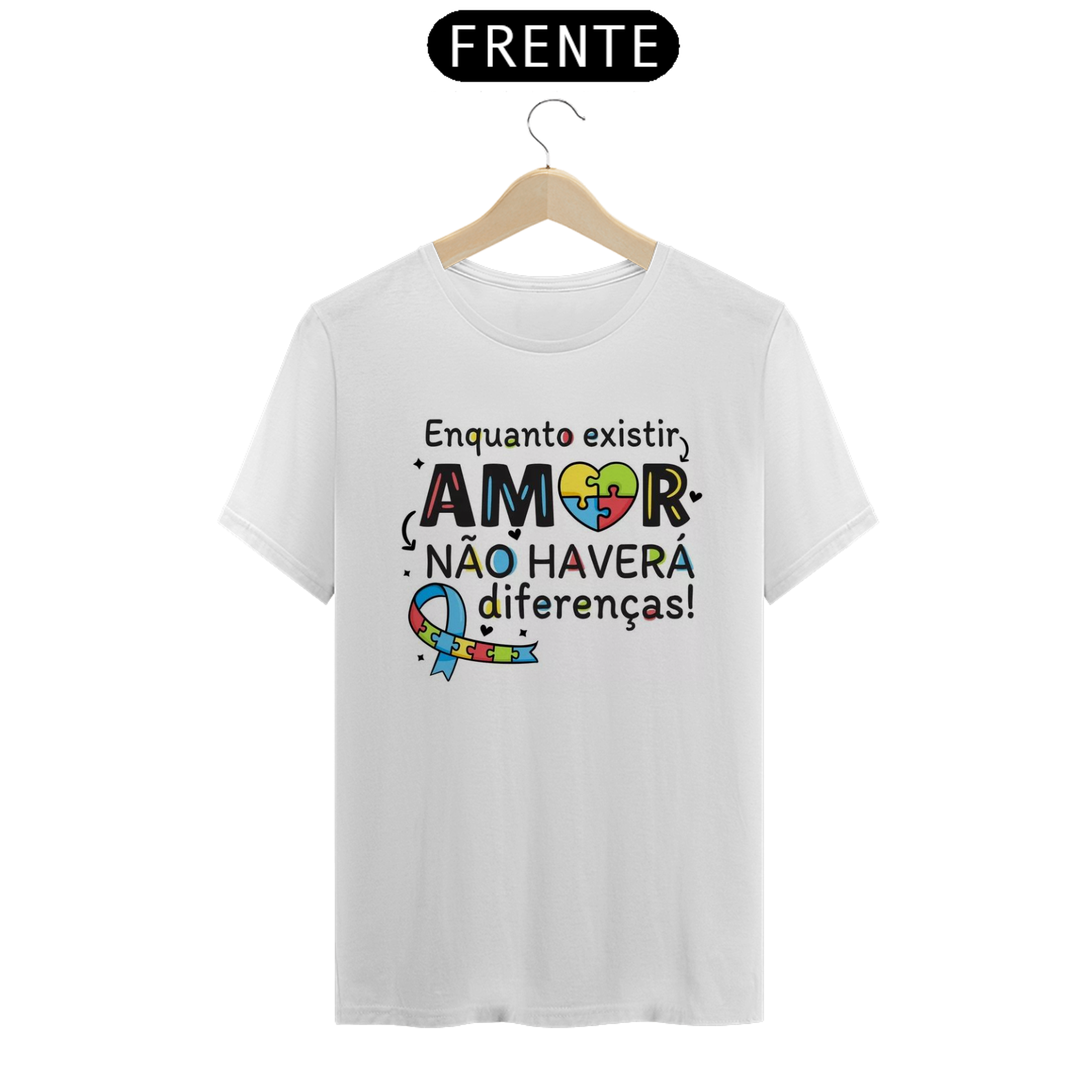Nome do produto: Camiseta T-shirt Quality Existir o amor