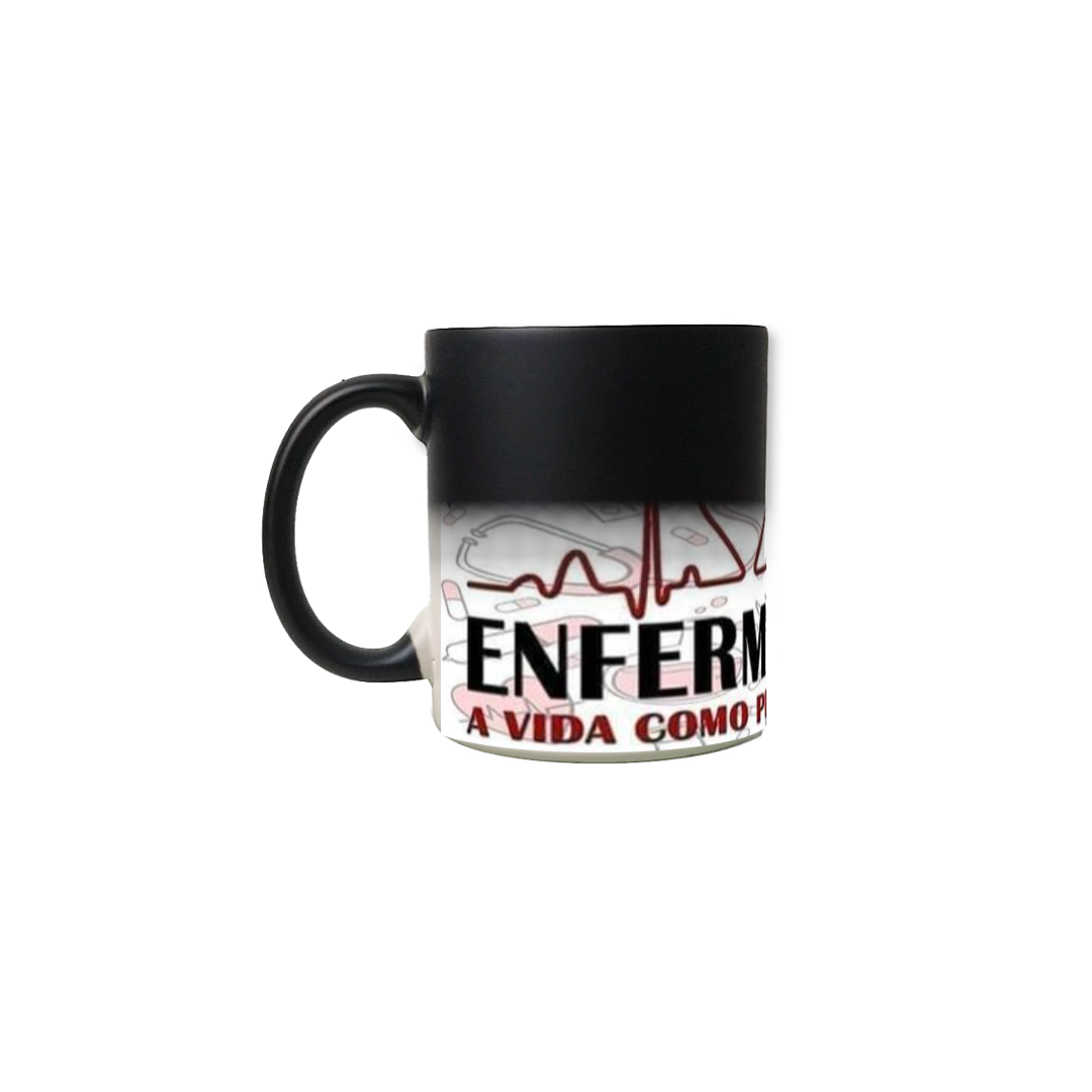 Nome do produto: Caneca Mágica Enfermagem 