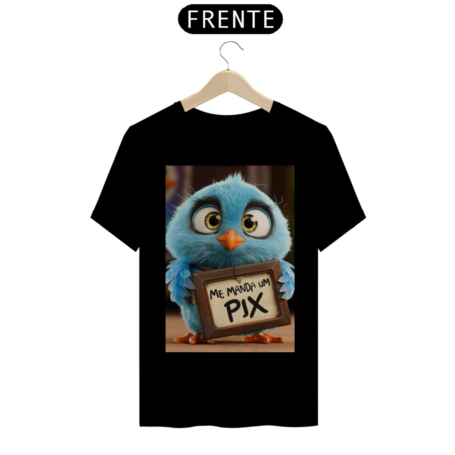 Nome do produto: Camiseta T-Shirt Quality Me Manda um Pix