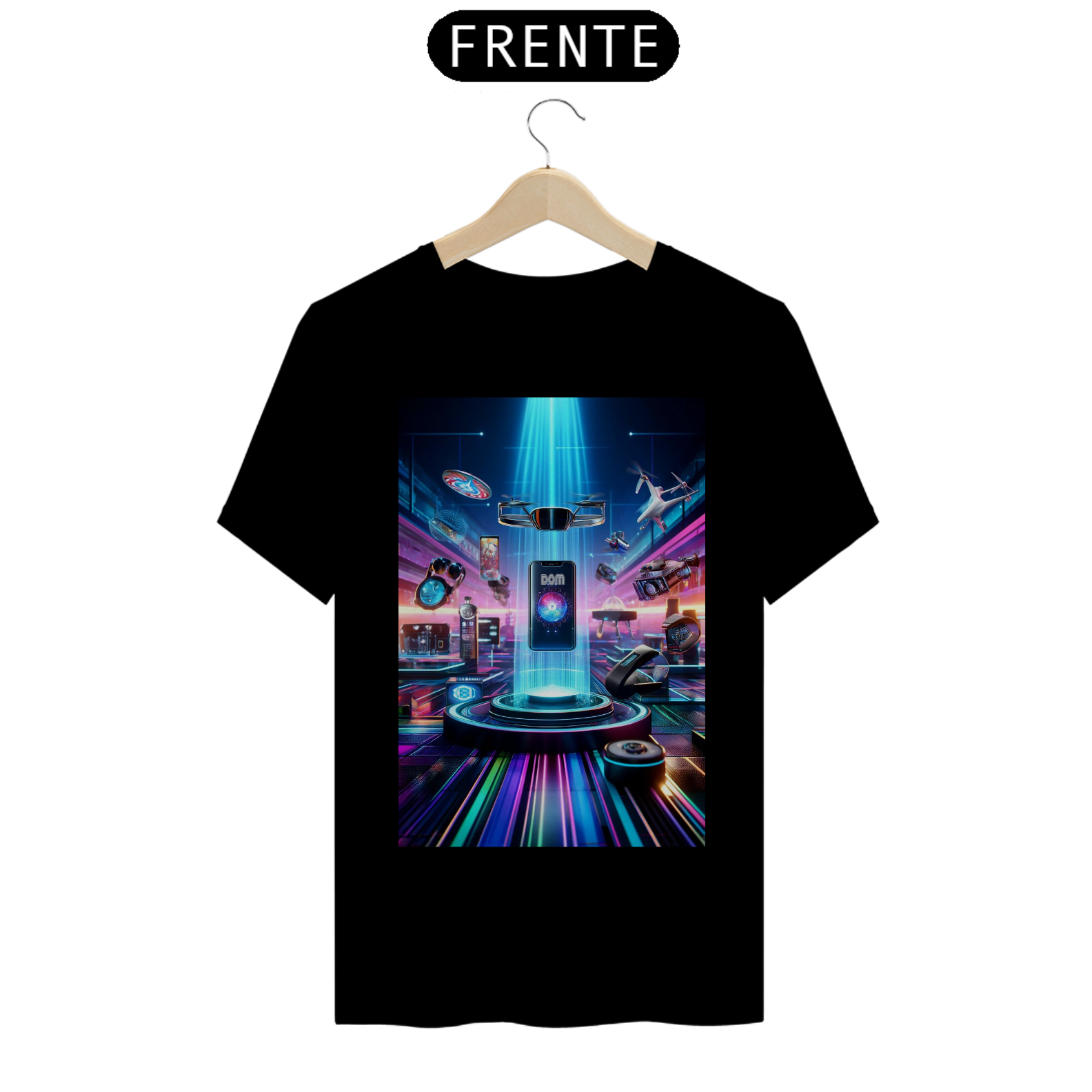 Nome do produto: Camiseta T-Shirt Quality Drones