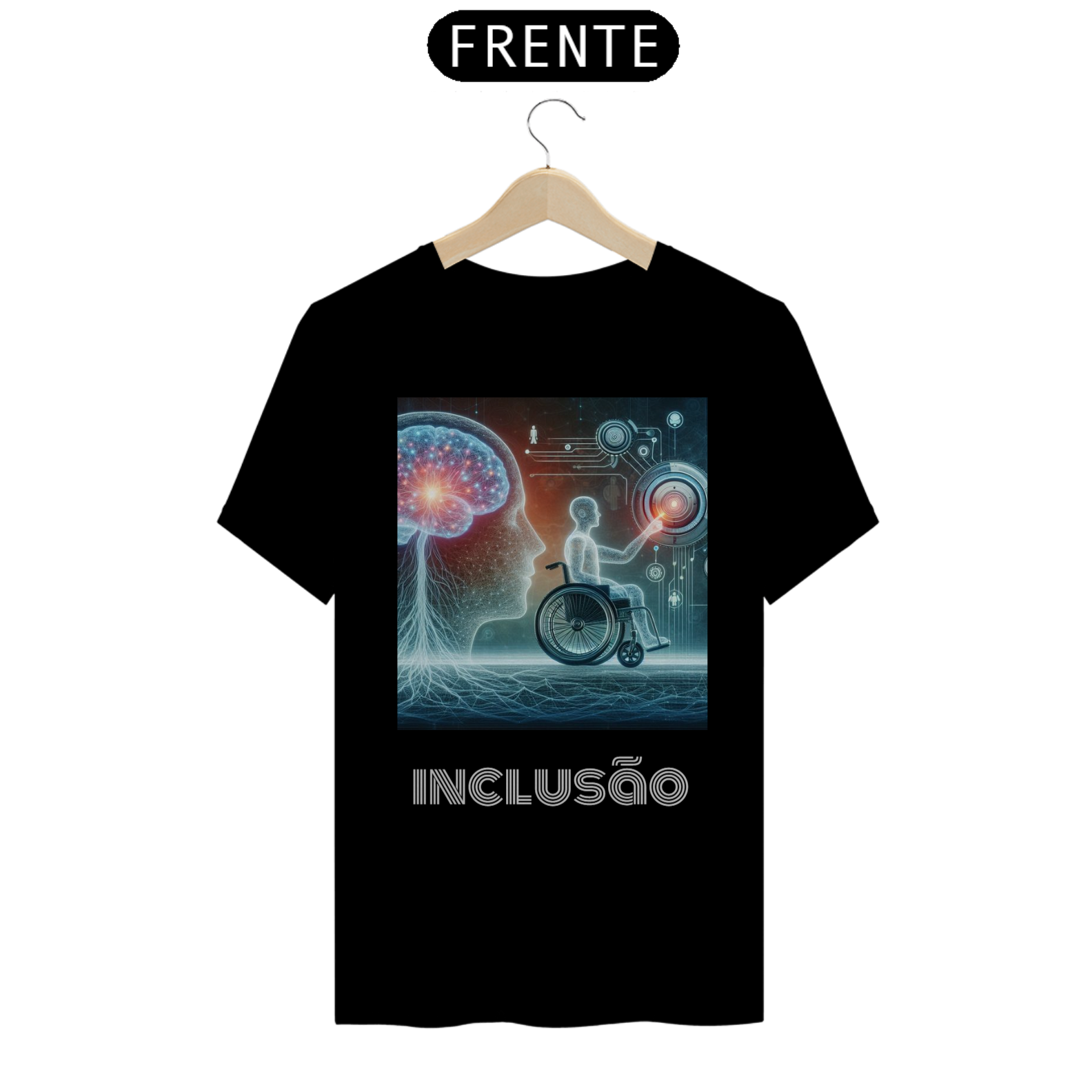 Nome do produto: Camiseta T-Shirt Quality Inclusão