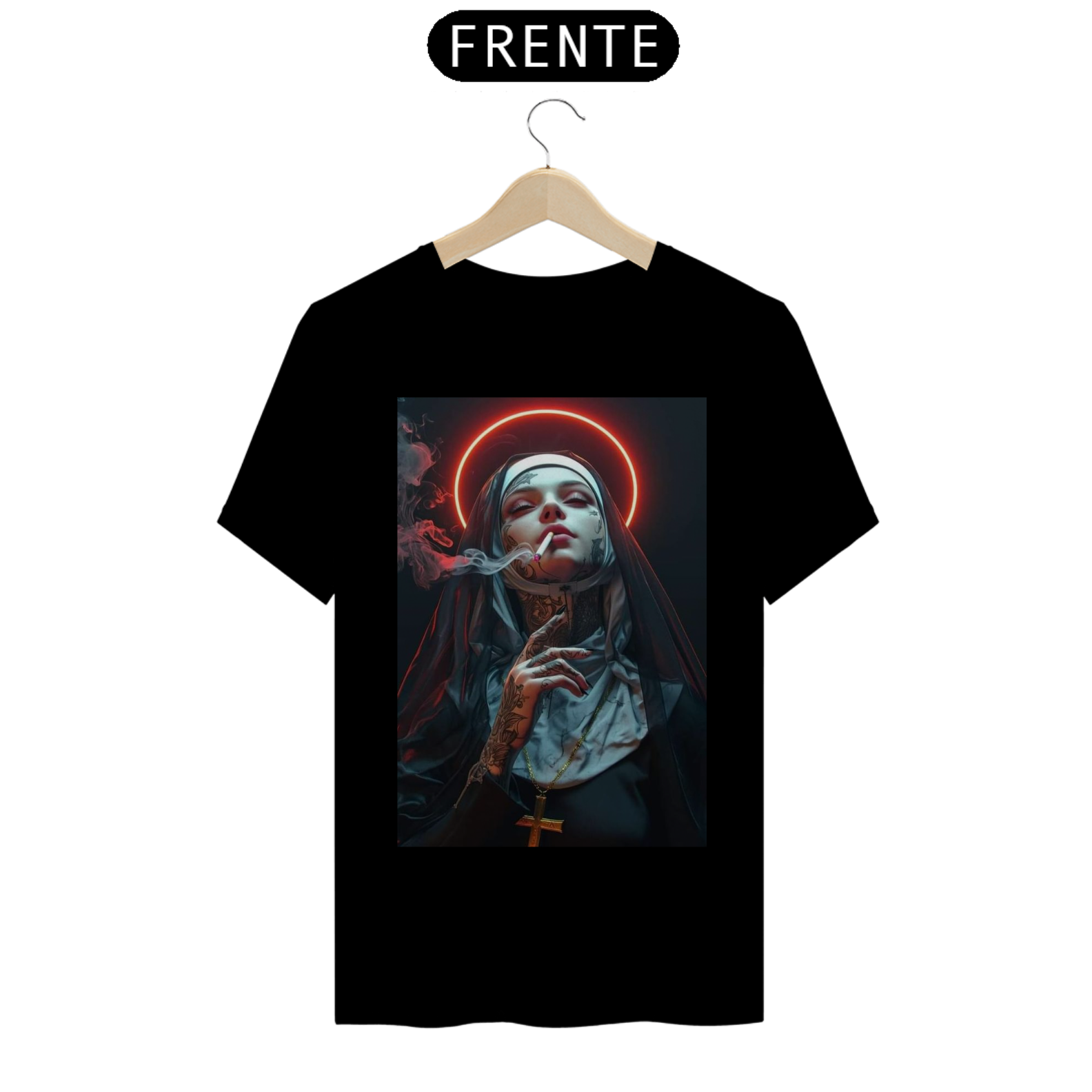 Nome do produto: Camiseta T-Shirt Quality Freira
