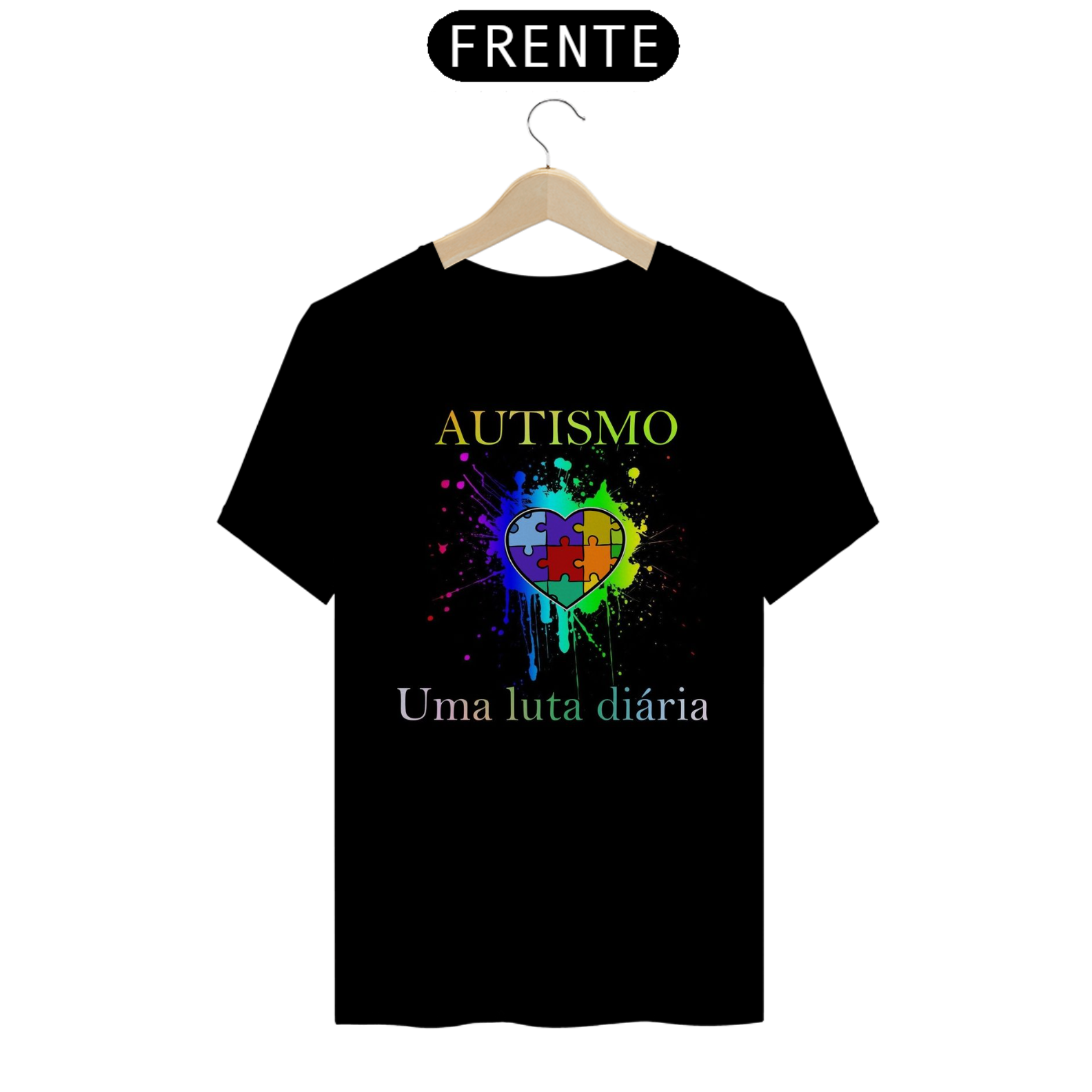 Nome do produto: Camiseta T-shirt Quality Autismo III