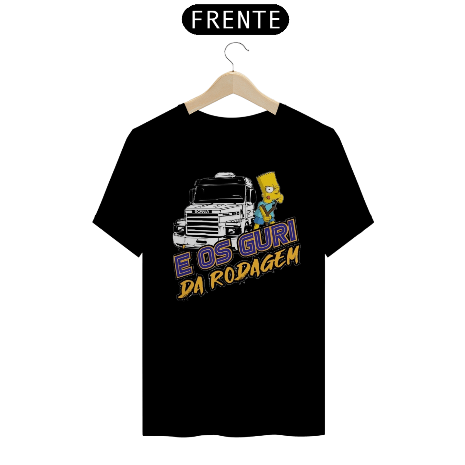Nome do produto: camiseta - guris da rodagem
