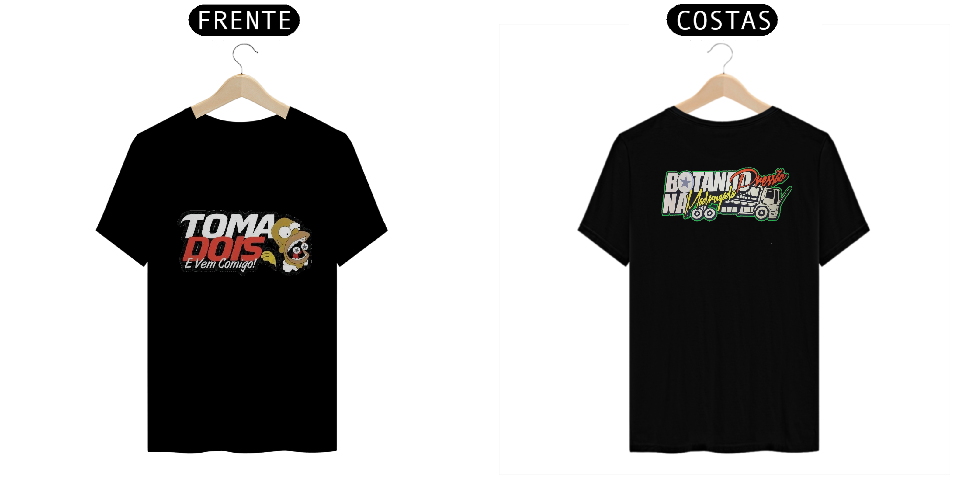 Nome do produto: camiseta - toma-dois-e-vem-comigo