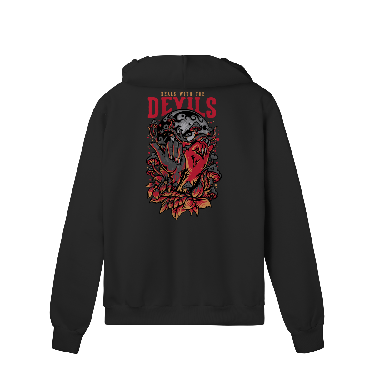 Deals With The Devil - Moletom Premium C/Ziper