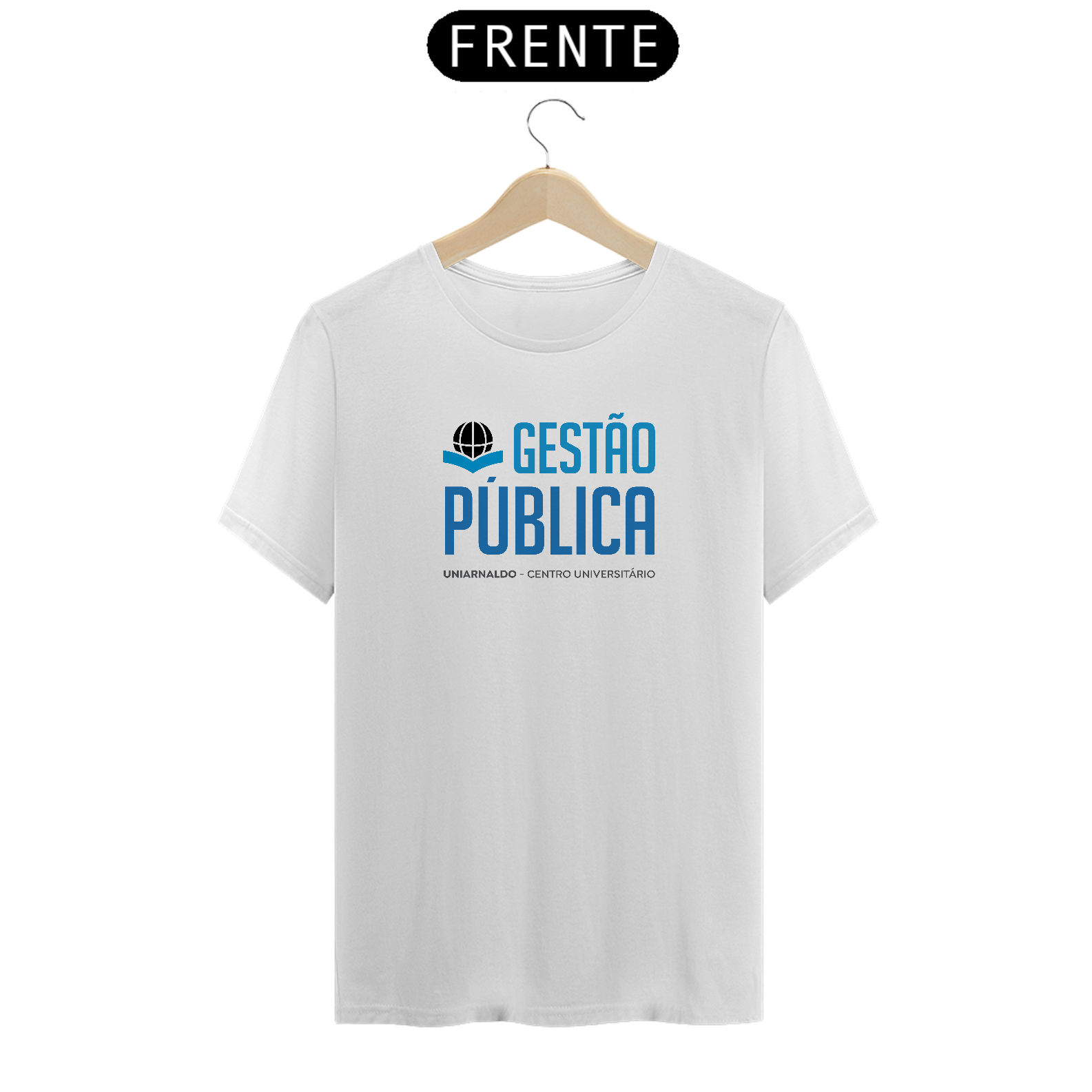 Camiseta Branca Gestão Pública UniArnaldo