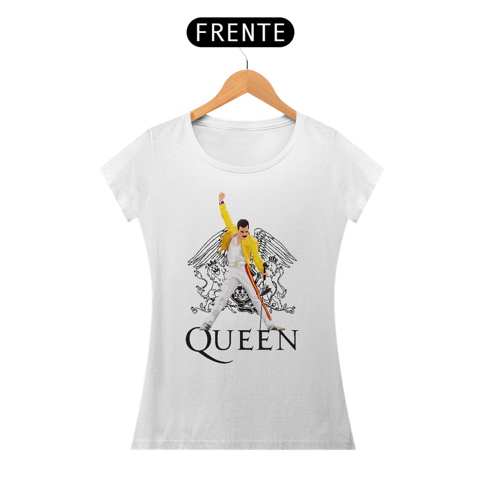 Nome do produto: Babylook Queen Fred Mercury
