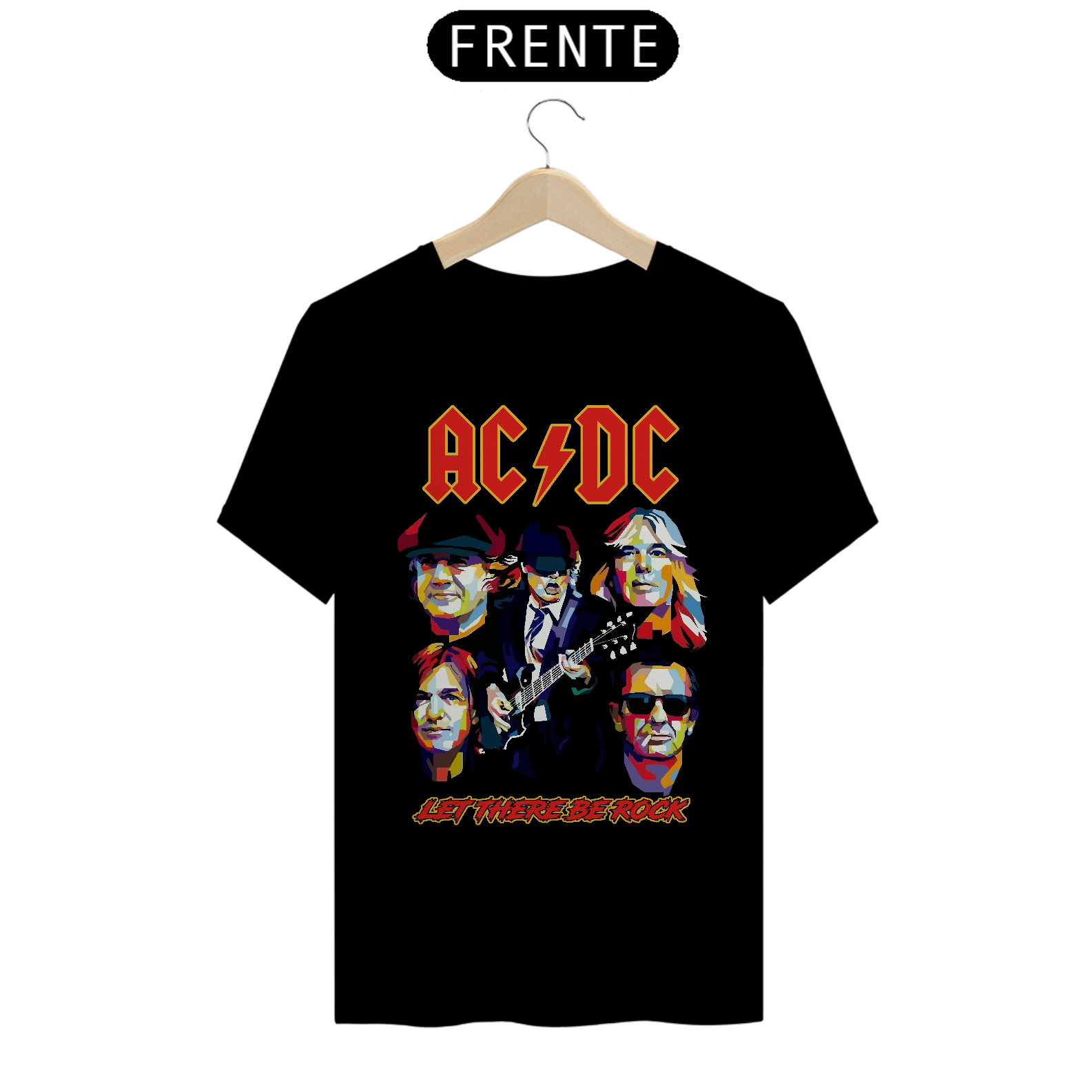 Nome do produto: Camisa ACDC Let There be Rock