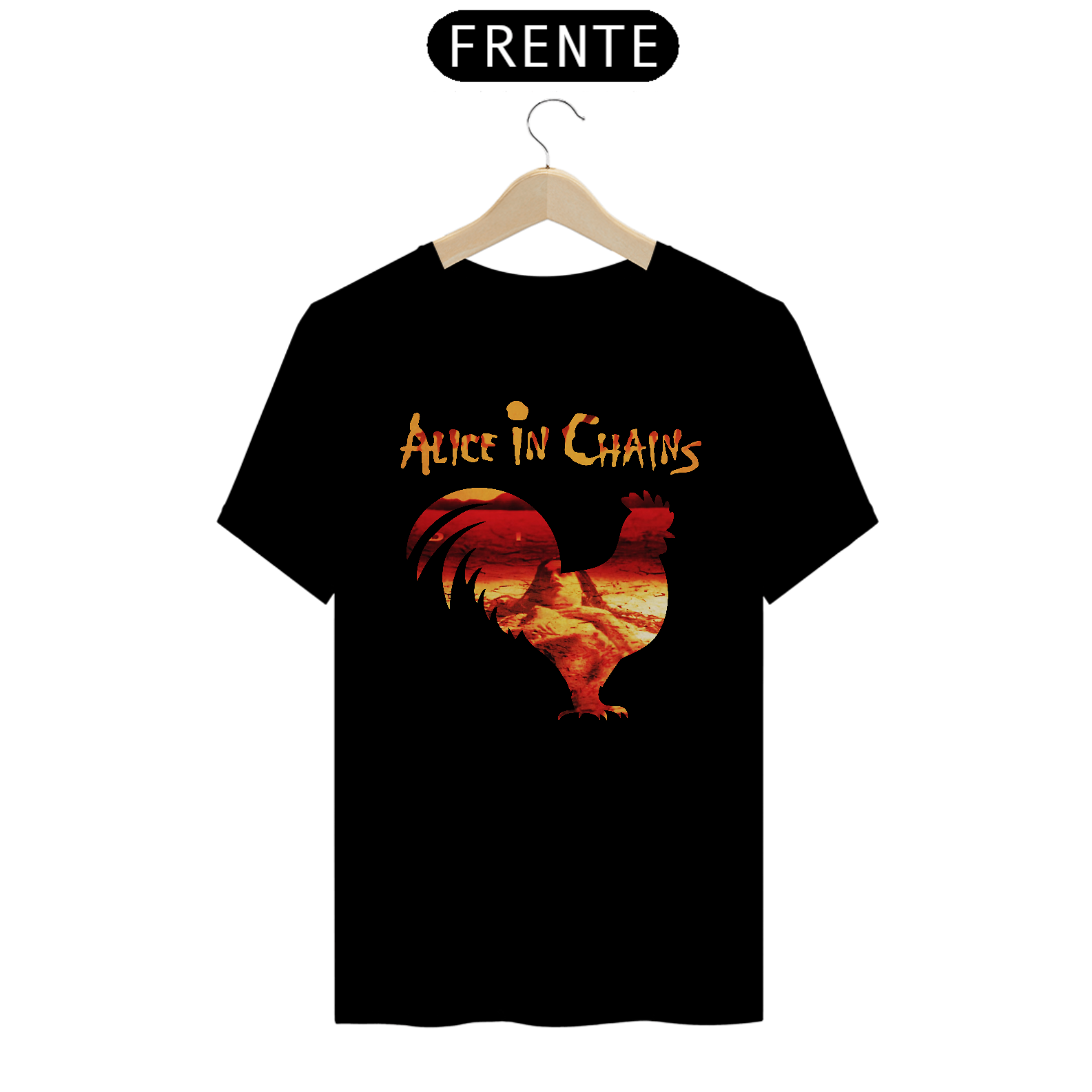 Nome do produto: Camisa Alice in Chains Rooster