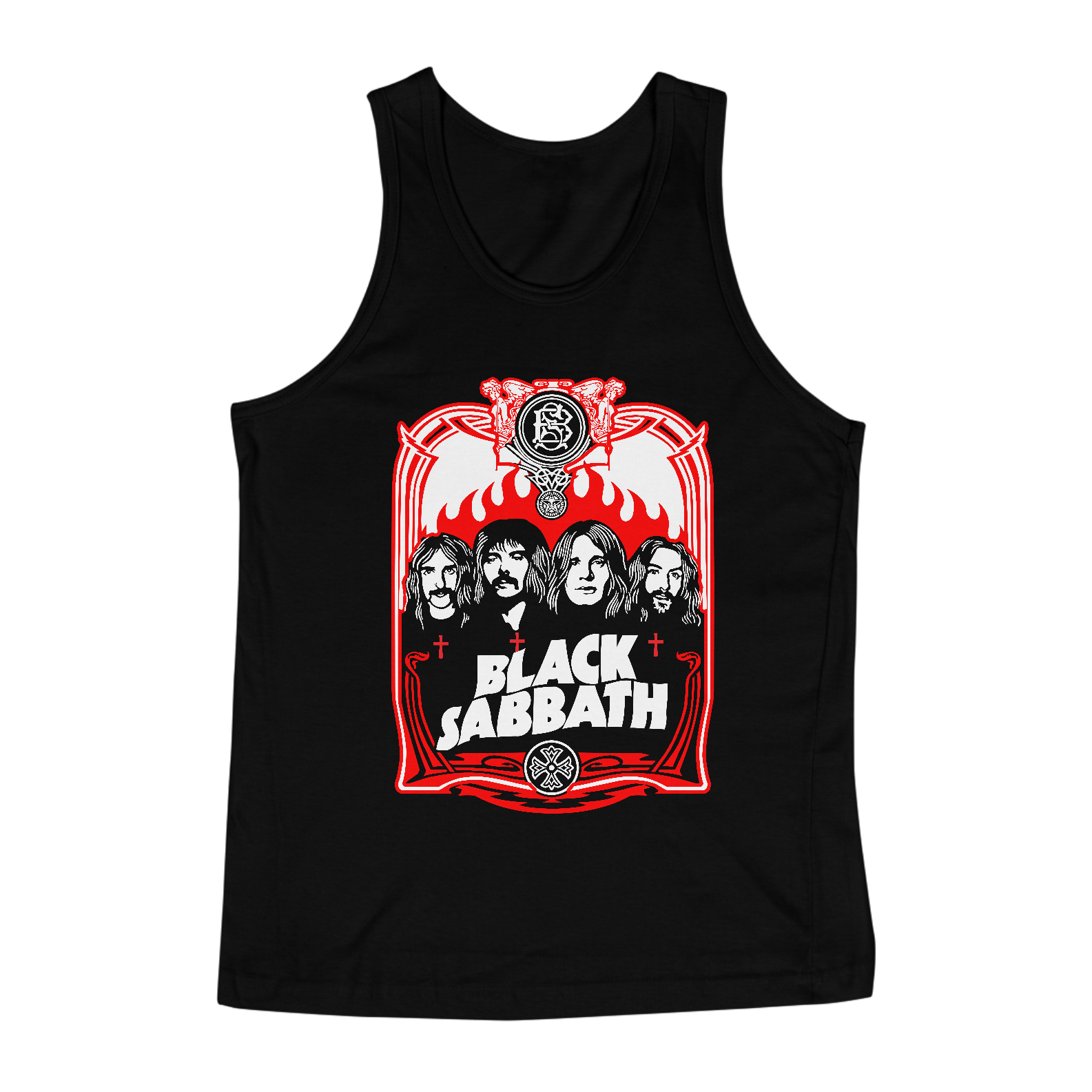 Nome do produto: Camisa Regata Black Sabbath