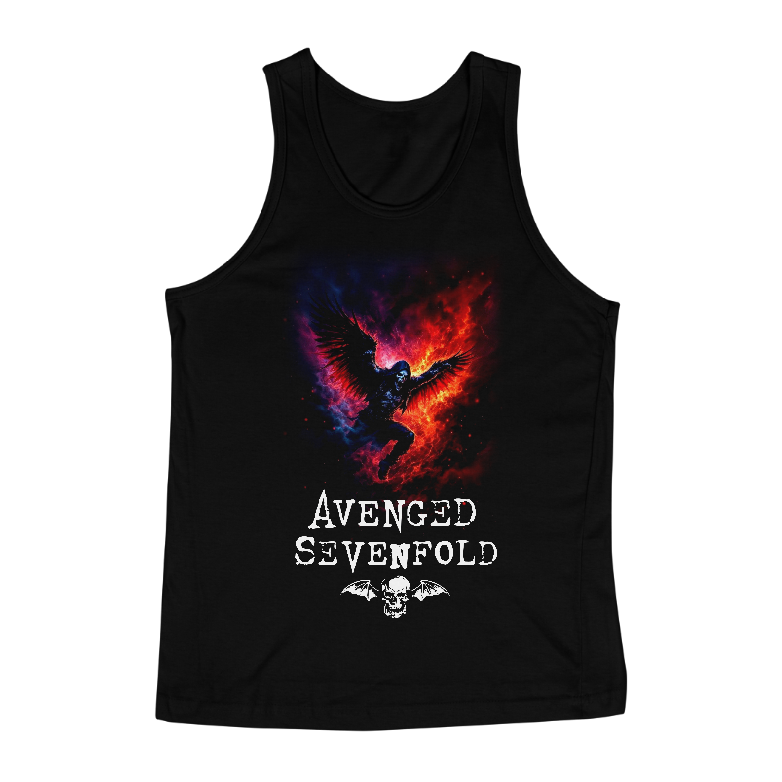 Nome do produto: Camisa Regata Avenged Sevenfold