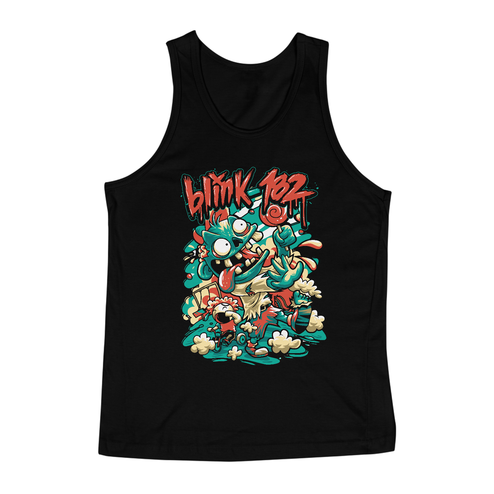 Nome do produto: Camisa Regata Blink 182