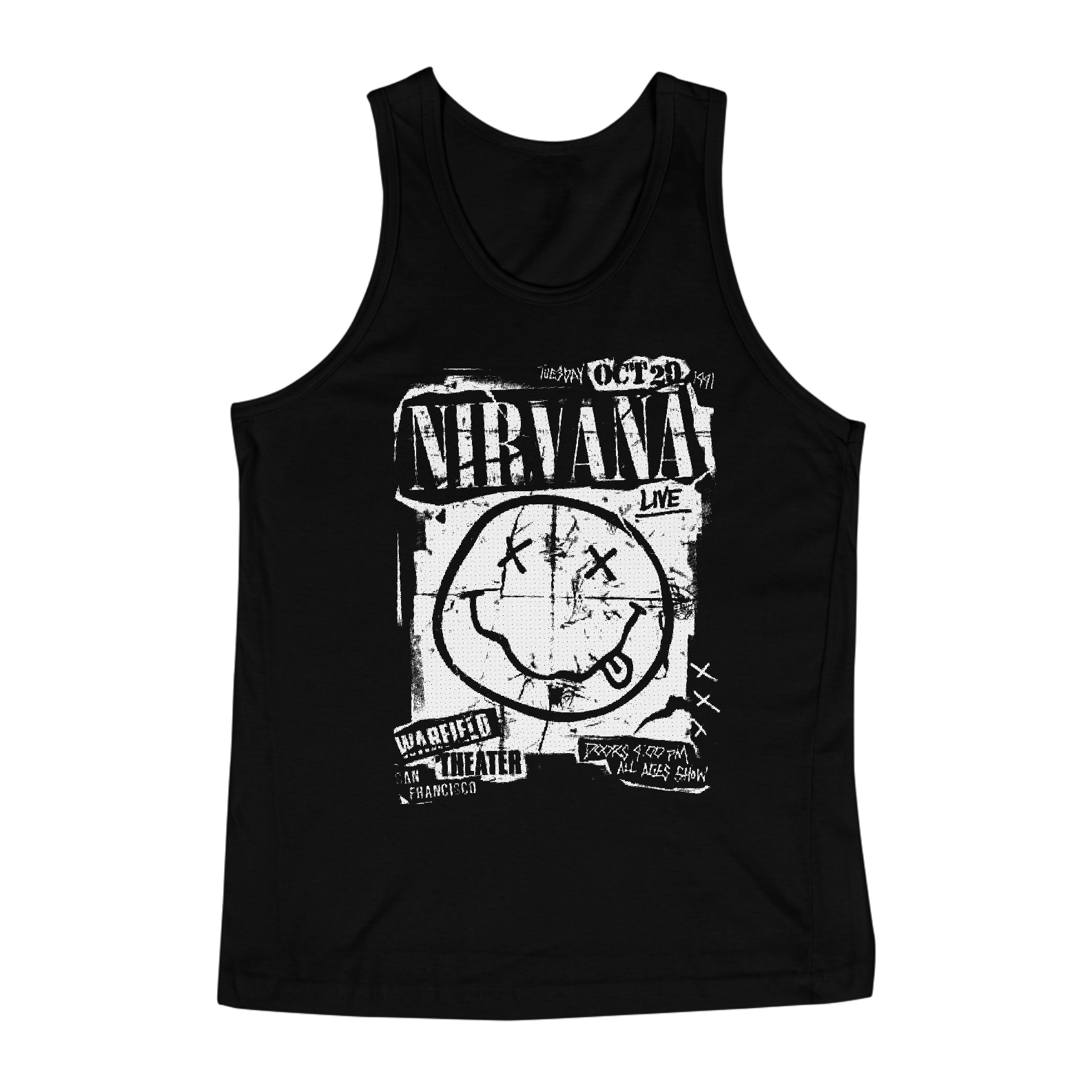 Nome do produto: Camisa Regata Nirvana