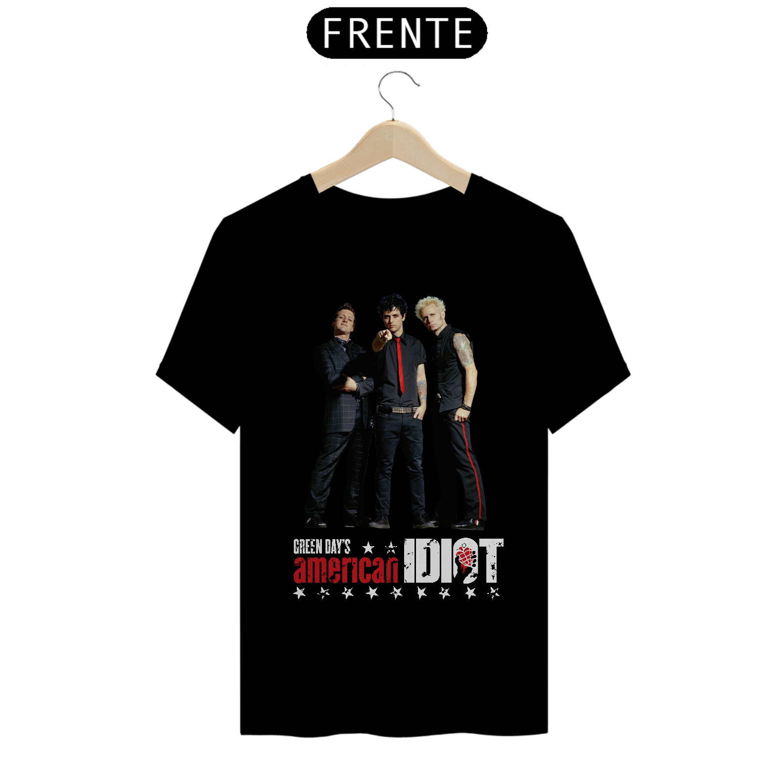 Nome do produto: Camisa Green Day American Idiot