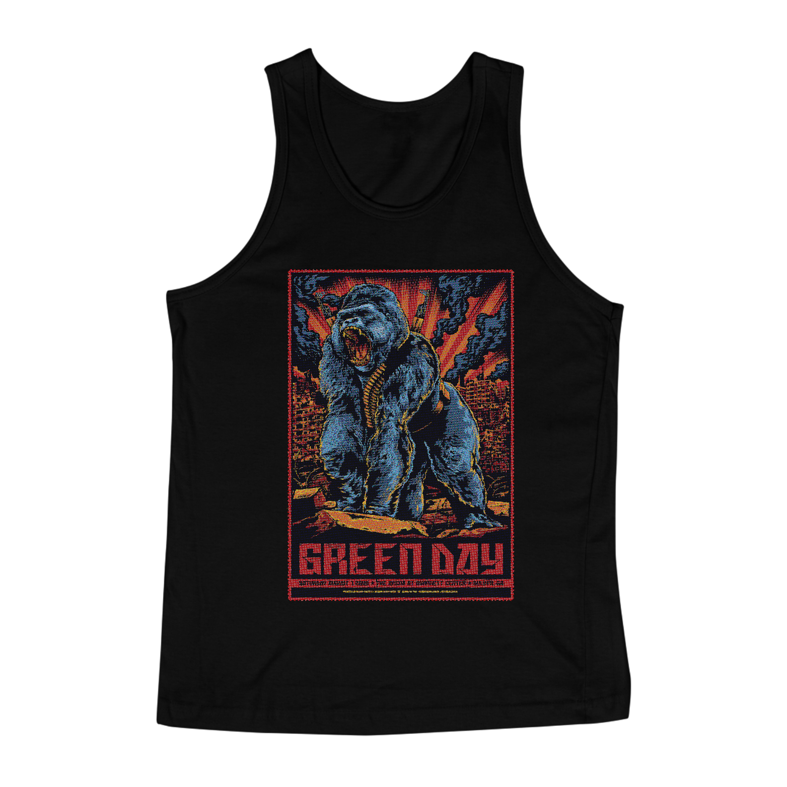 Nome do produto: Camisa Regata Green Day