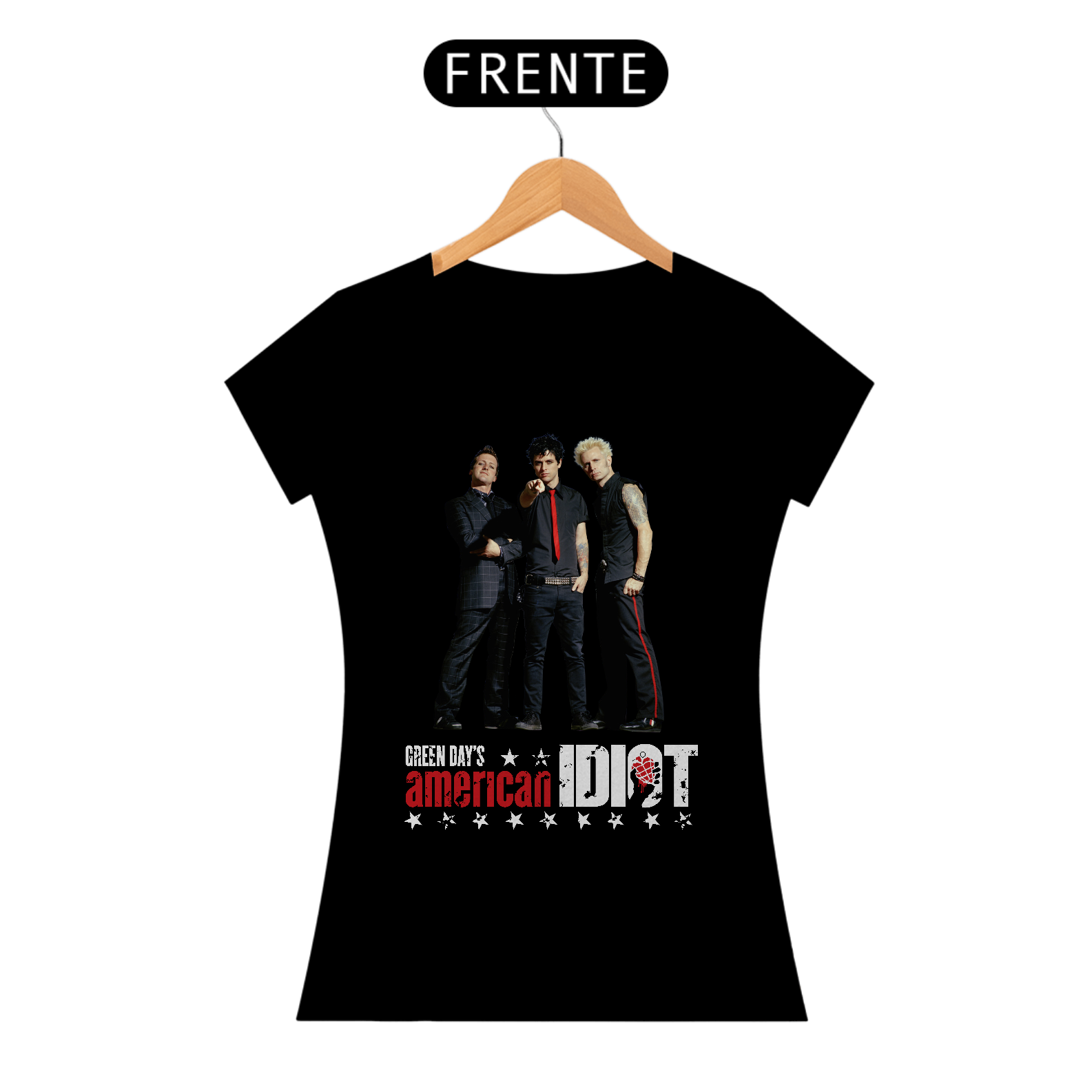 Nome do produto: Camisa Babyllok Green Day American Idiot
