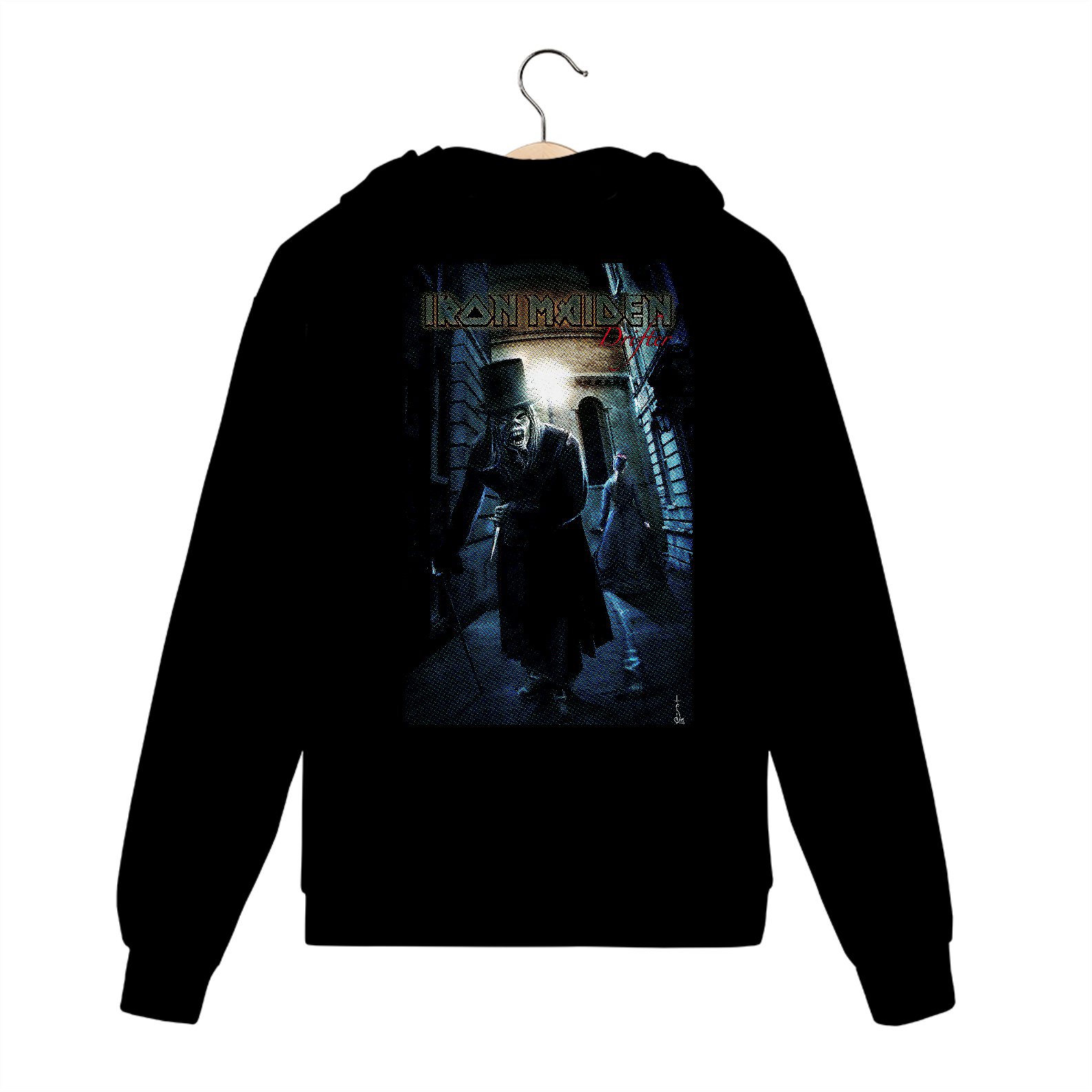 Nome do produto: Casaco Iron Maiden Drifter Moletom de Ziper