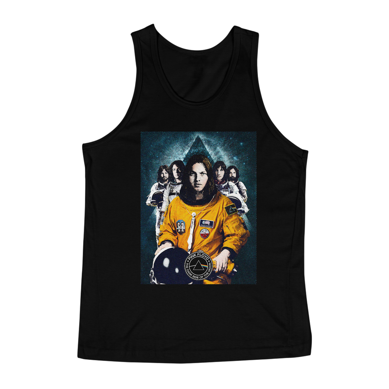 Nome do produto: Camisa Regata Pink Floyd Dark Side