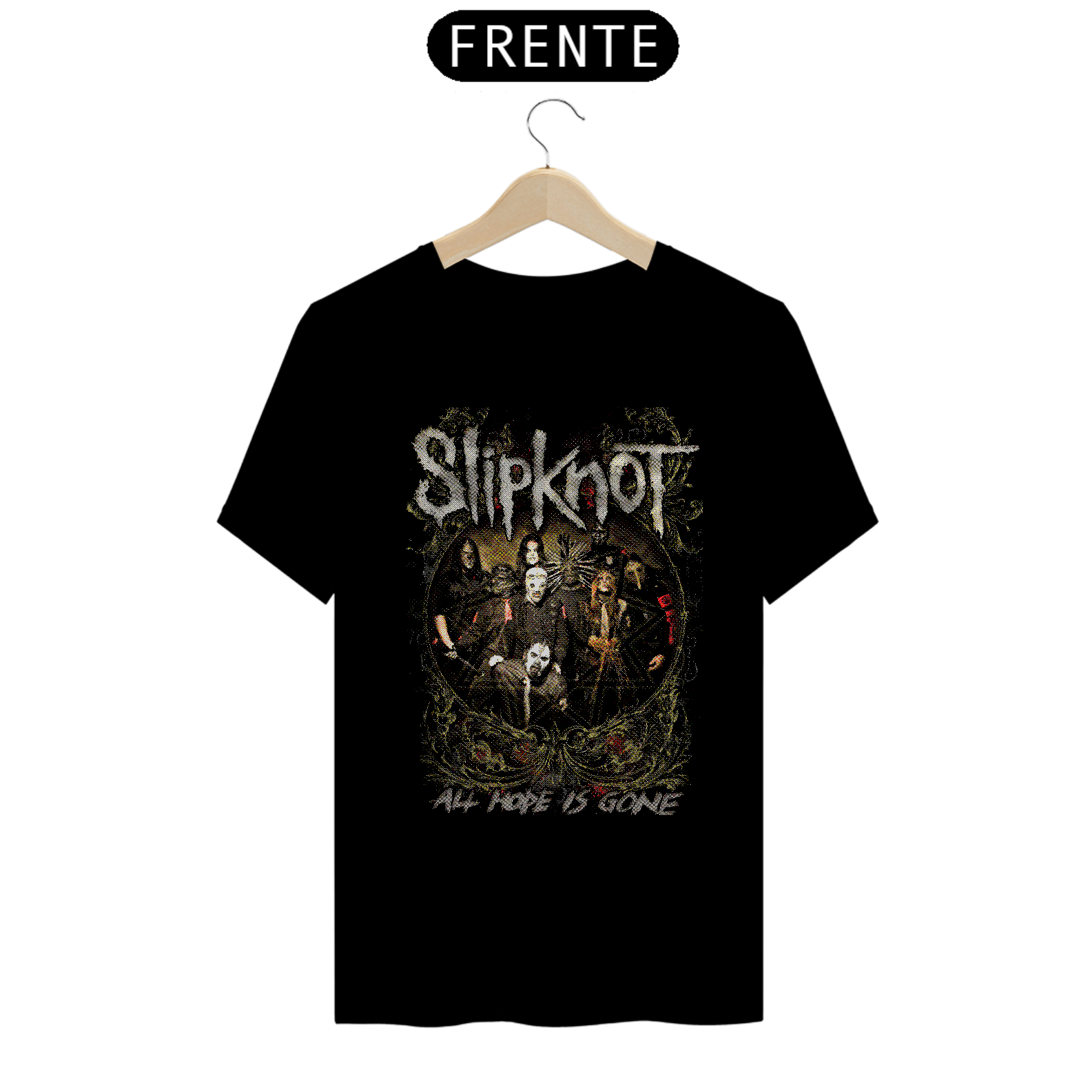 Nome do produto: Camisa Slipknot All Hope is Gone