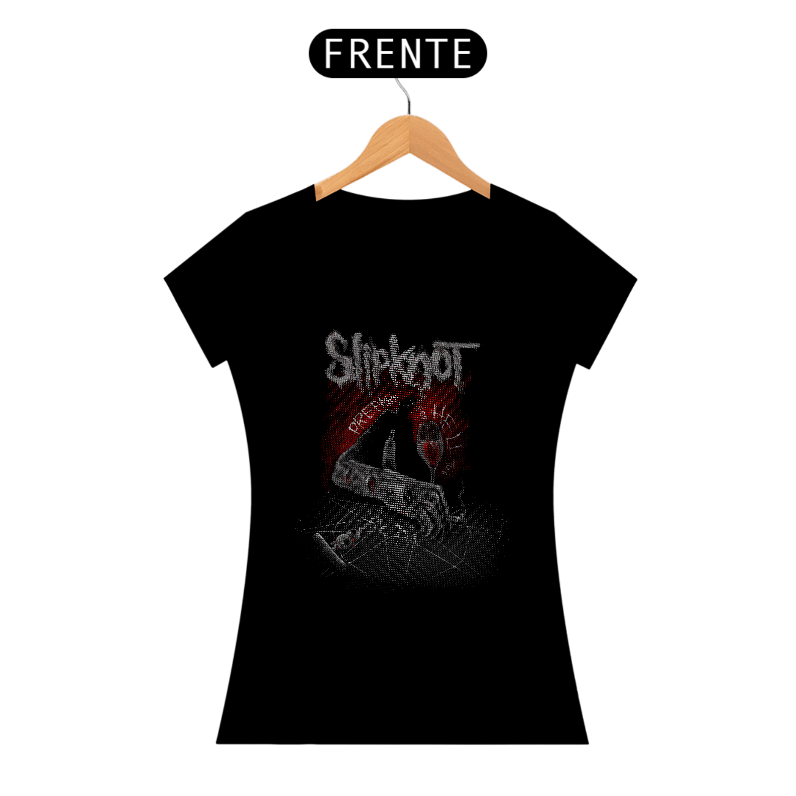 Nome do produto: Camisa Babylook Slipknot