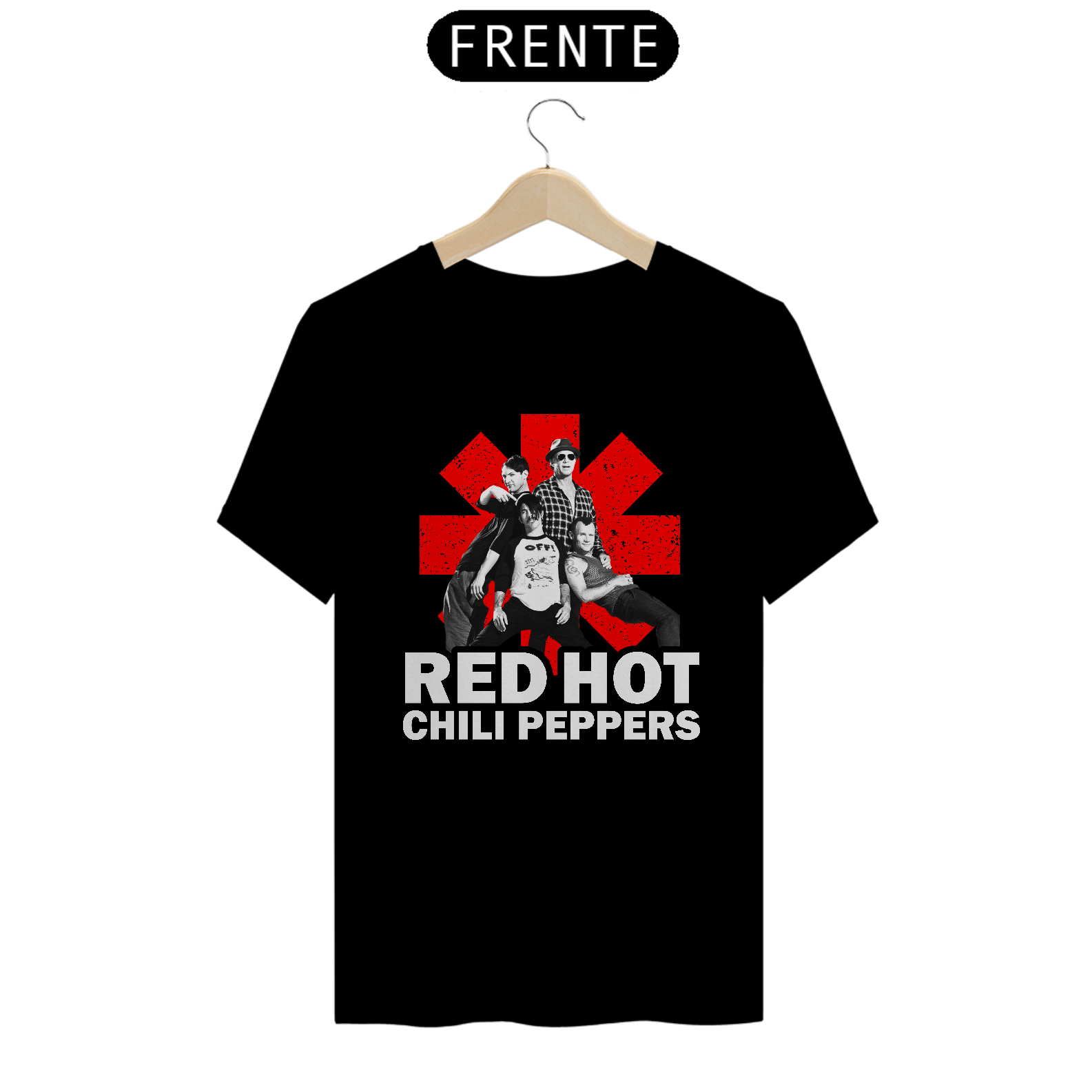Nome do produto: Camisa Banda Red Hot Chili Peppers