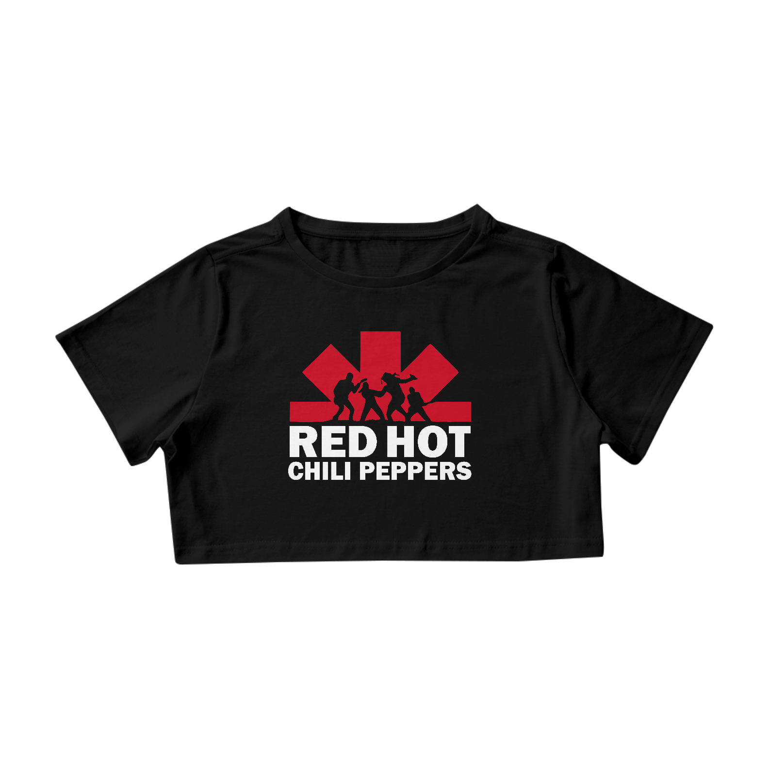 Nome do produto: Cropped Red Hot Chili Peppers