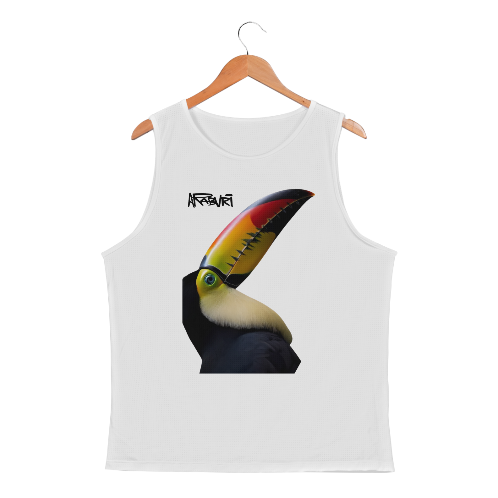 Nome do produto: Camiseta Regata Araburi Tucano