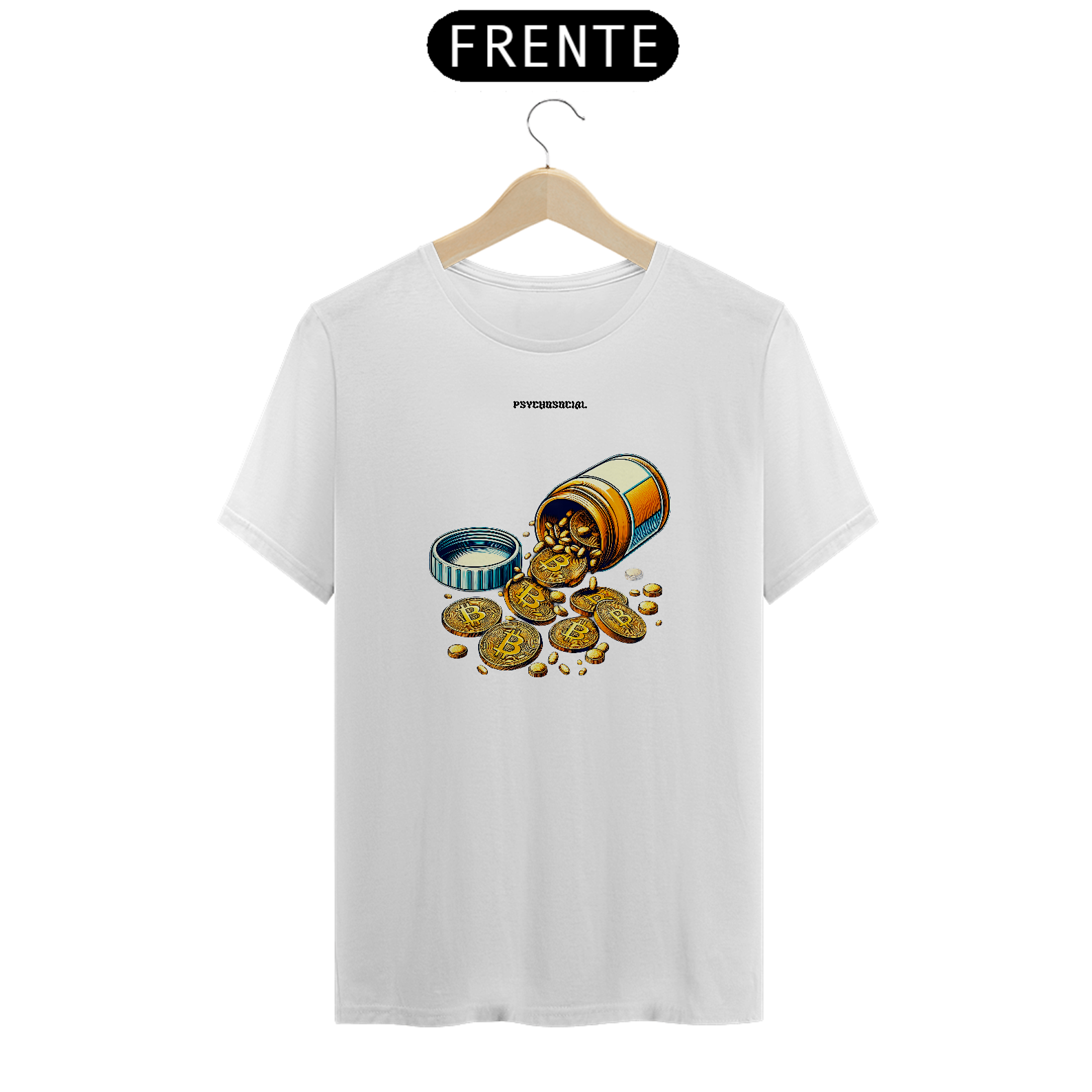 Nome do produto: BITCOIN REDPILL BRANCA