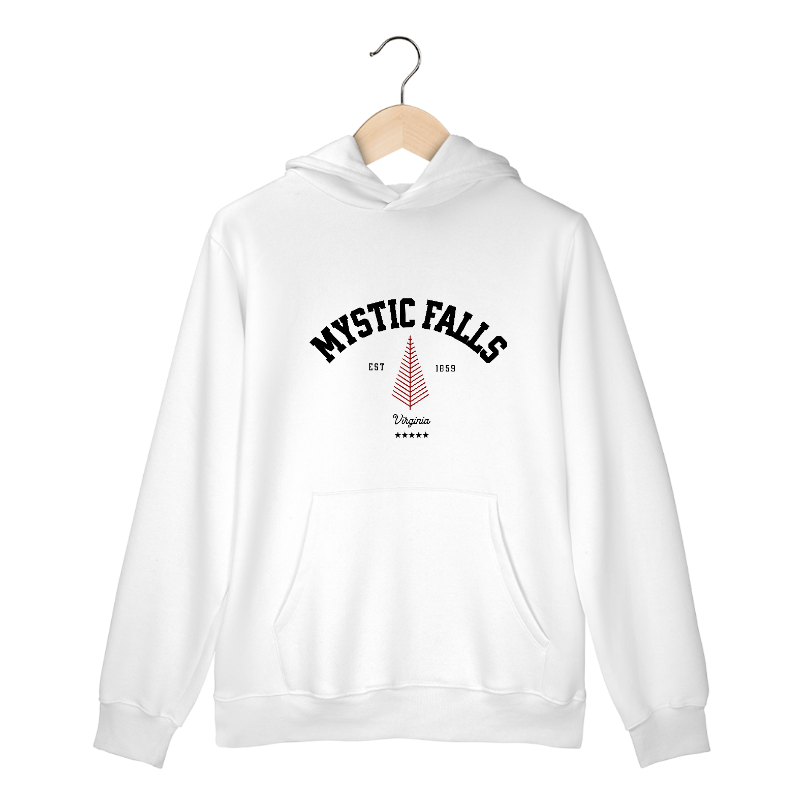Moletom com capuz canguru Mystic Falls