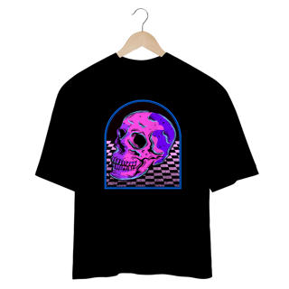 Camiseta Oversized Night Skull