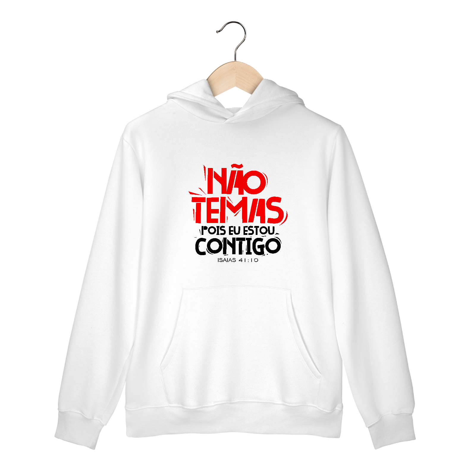 Moletom Prime Canguru - Isaías 41:10