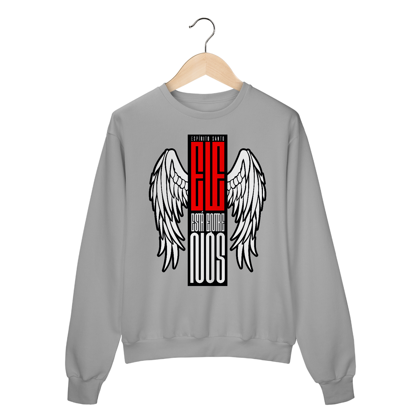 Moletom Prime Fechado - Ele esta entre nós