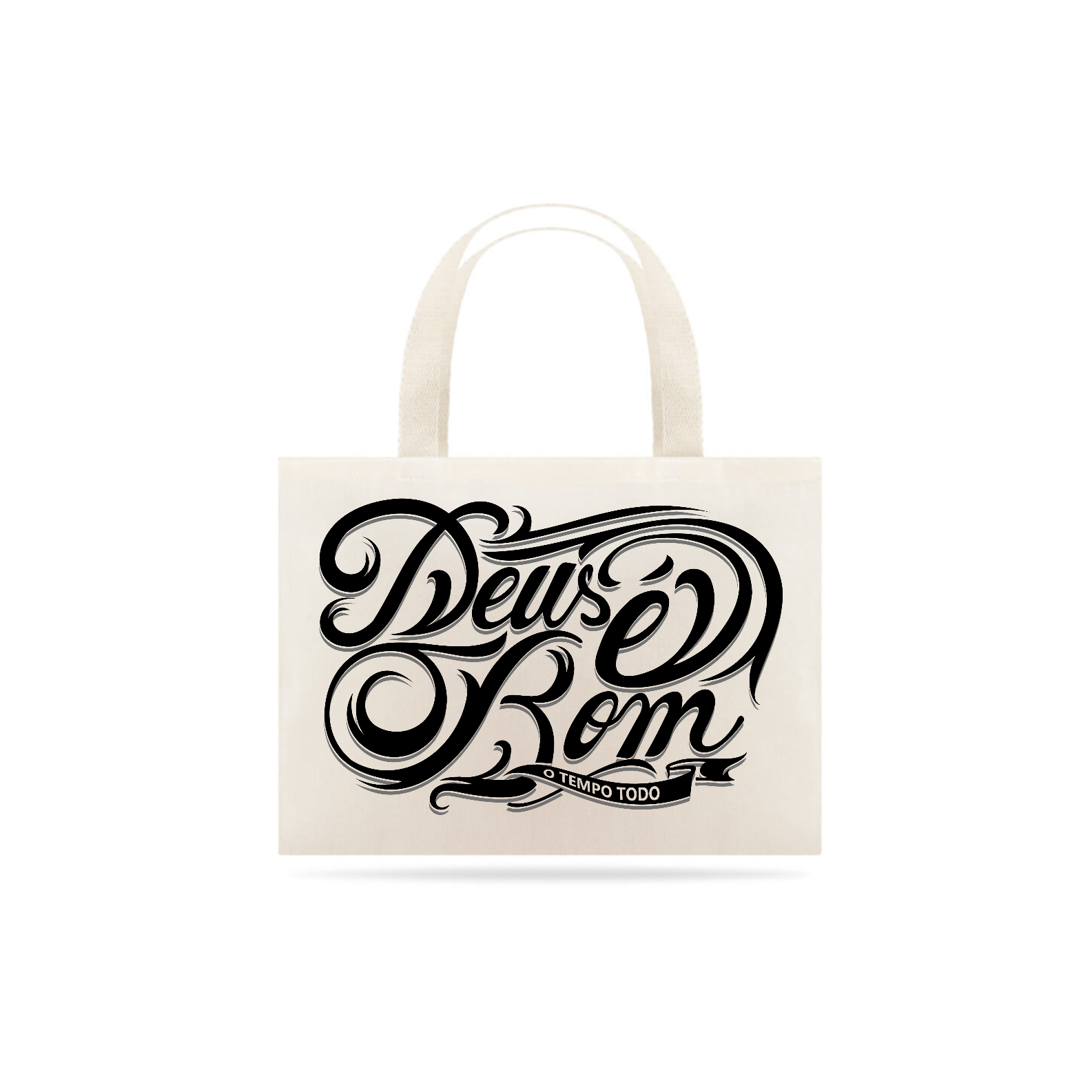 Eco bag Deus é bom o tempo todo