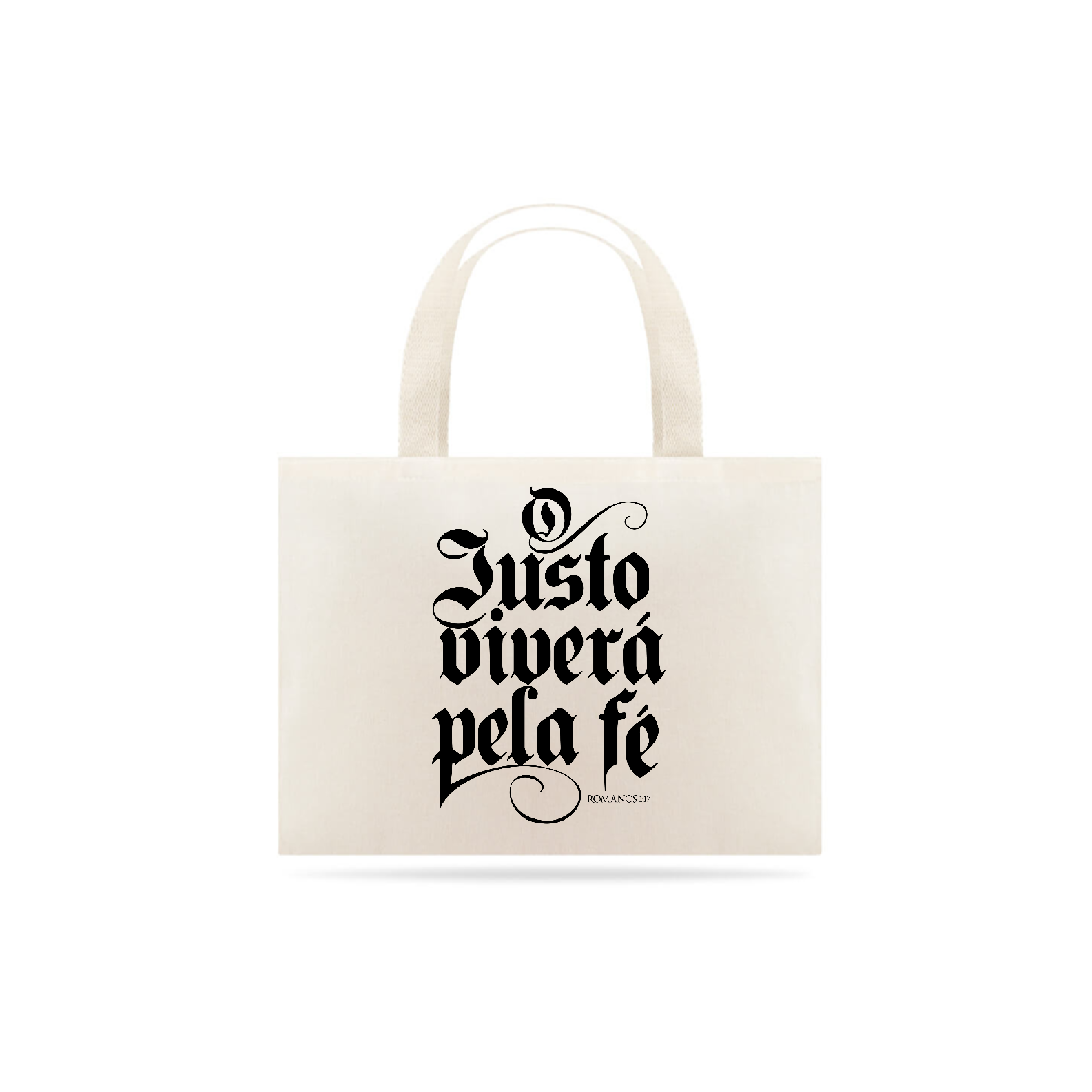 Eco bag O justo viverá pela fé