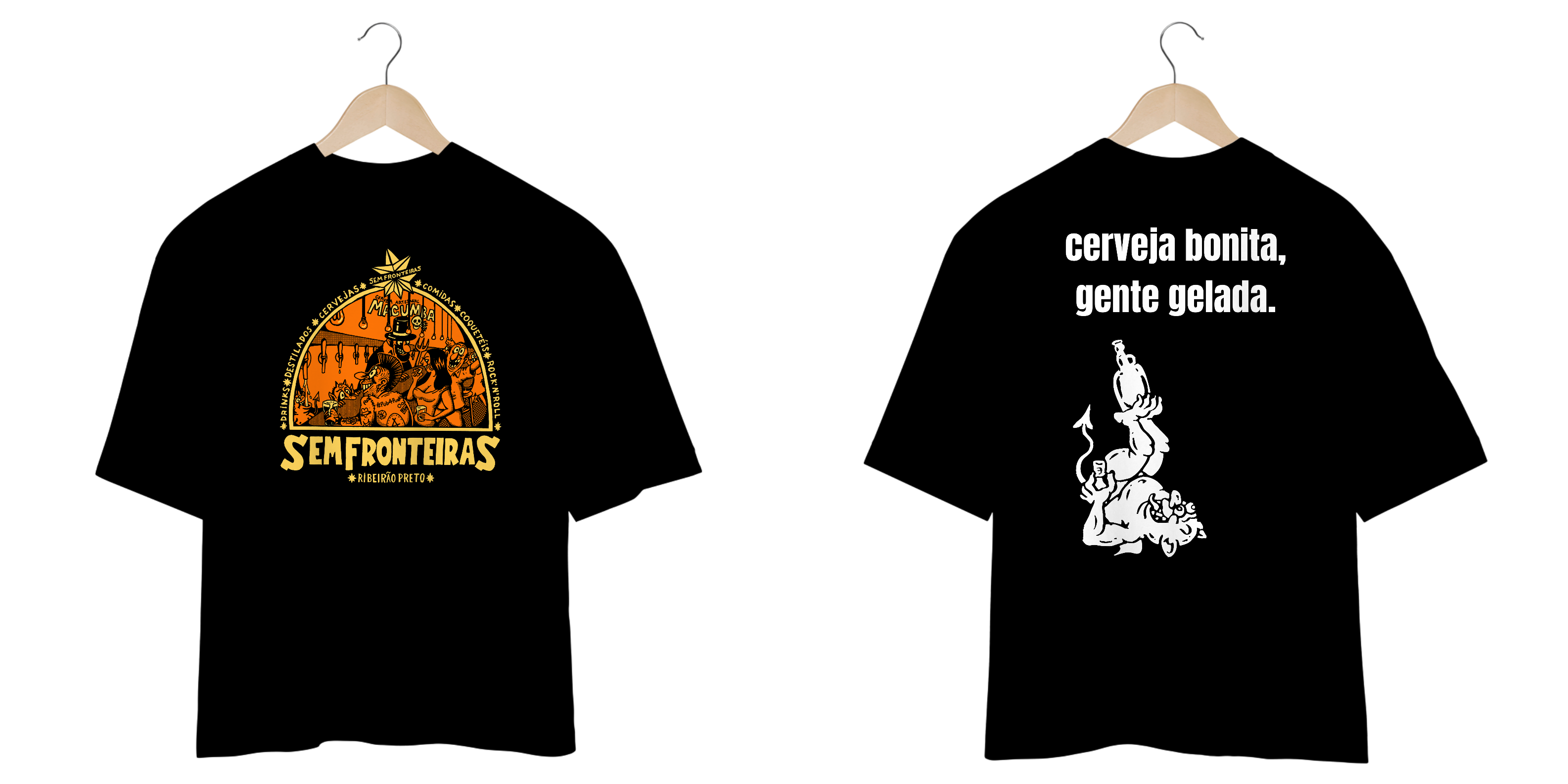 Sem Fronteiras Bar, cerveja bonita, gente gelada.