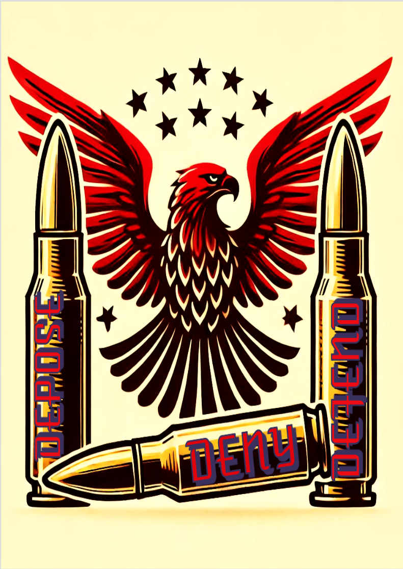 Nome do produto: Poster3D ( Deny Defend Depose  )