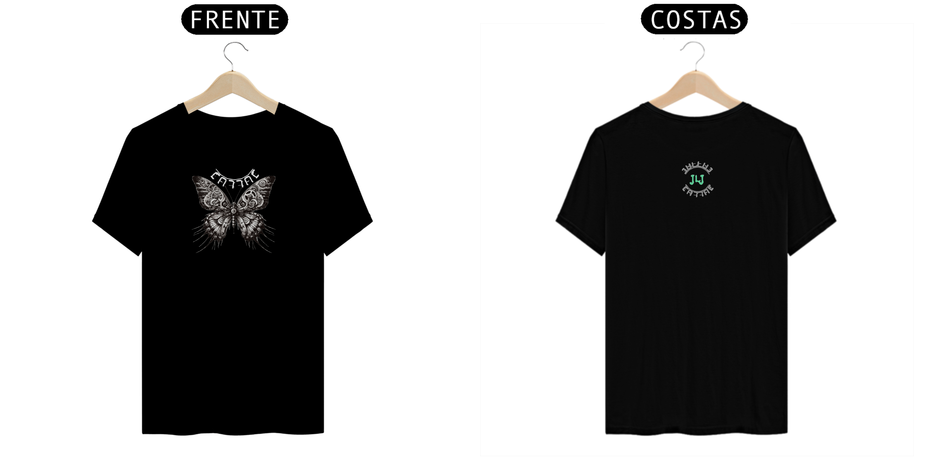 Nome do produto: Camiseta Borboleta 