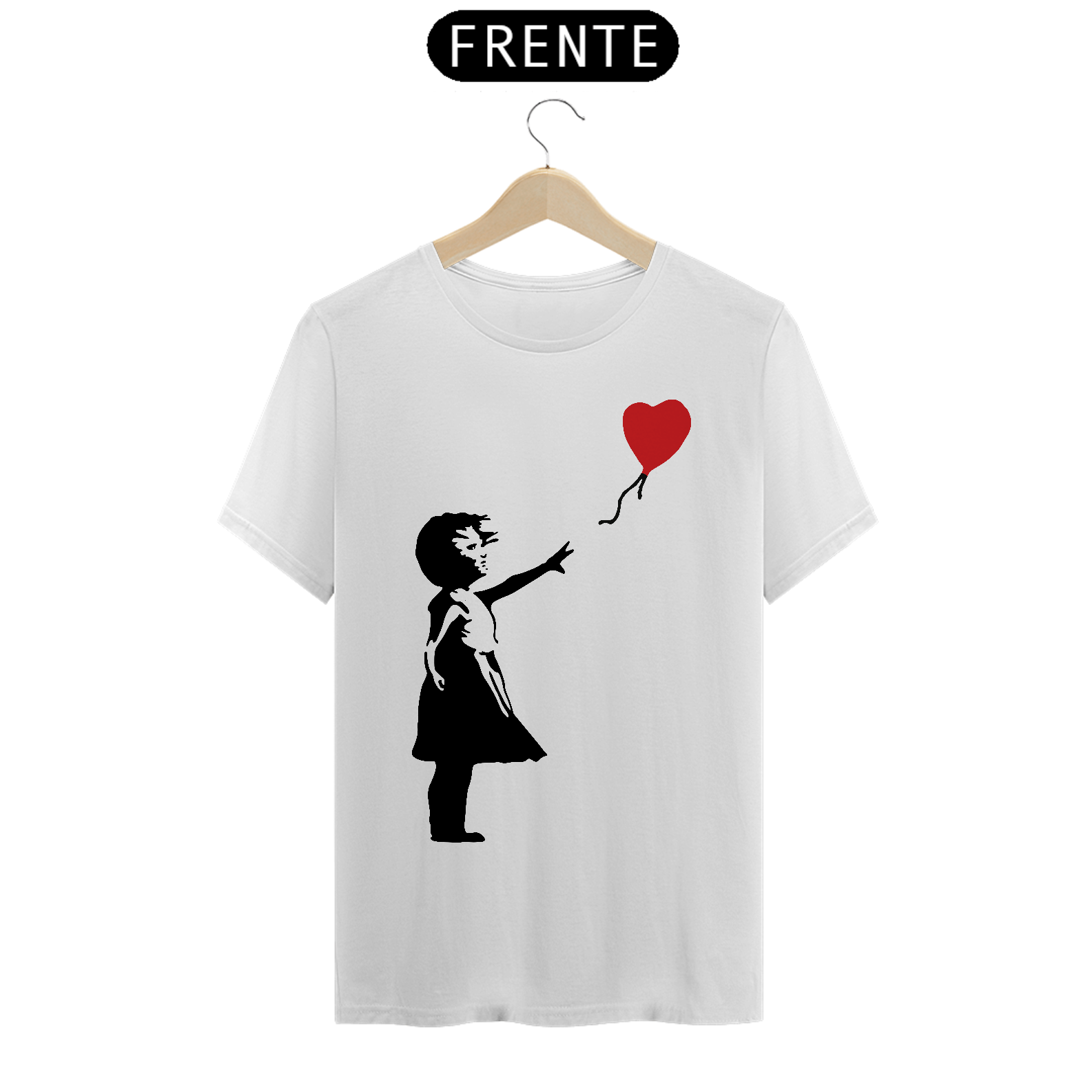 Nome do produto: Camiseta Menina Do Balão