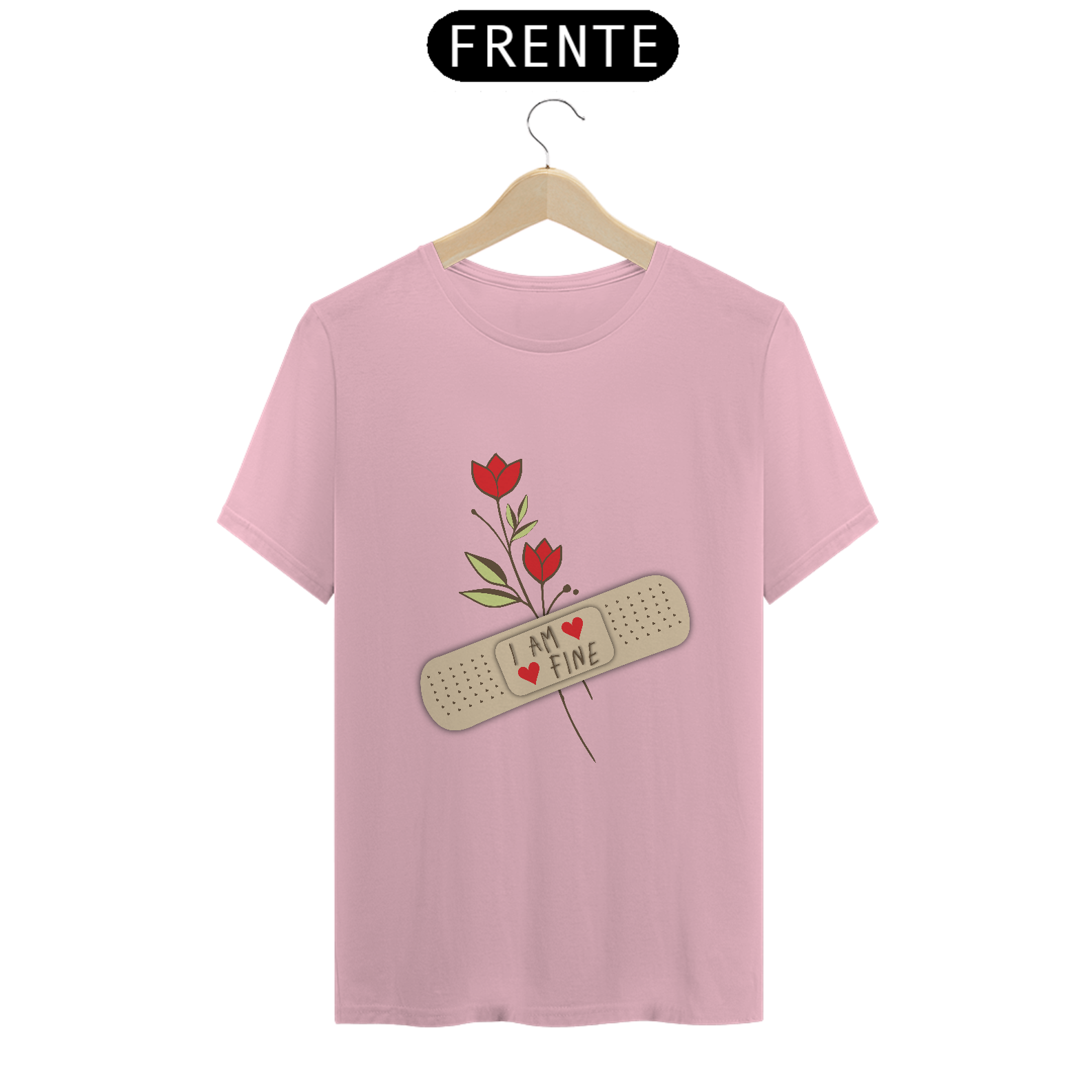 Nome do produto: Camiseta I Am Fine