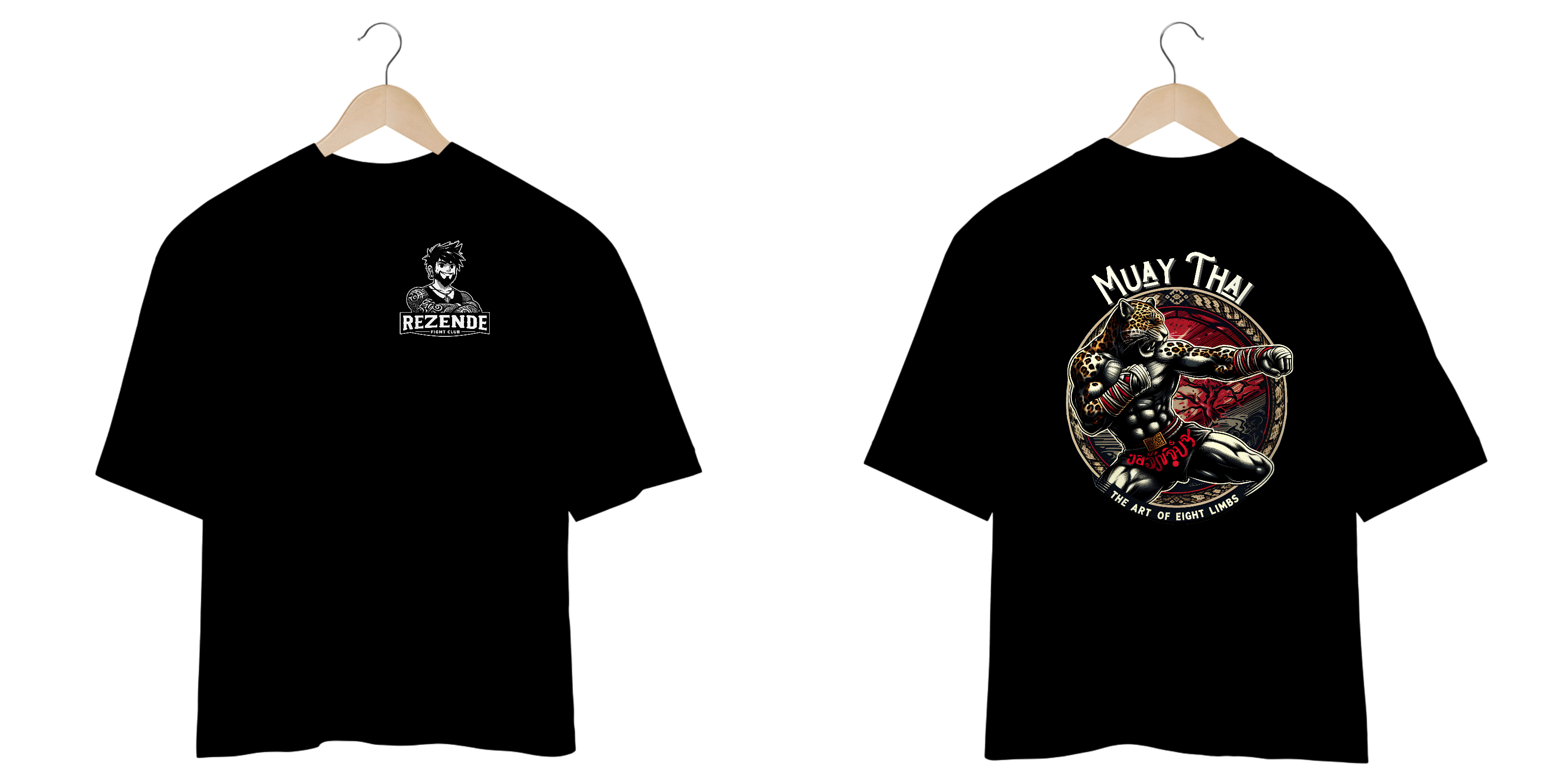 Nome do produto: Tiger Attack (OVERSIZED + ESCRITA BRANCA)