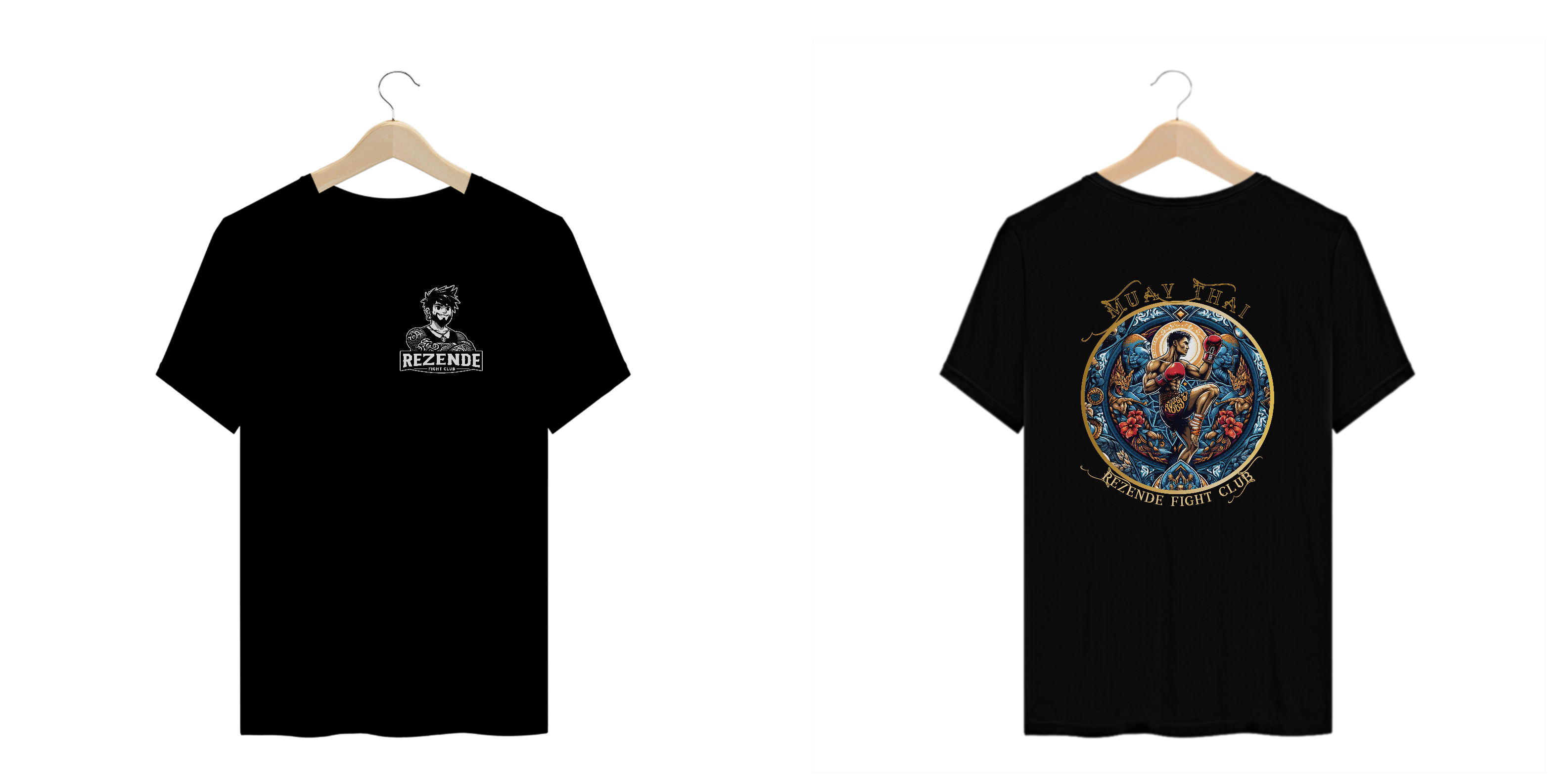 Nome do produto: Blue Fighter (Plus size + Escrita Dourada)