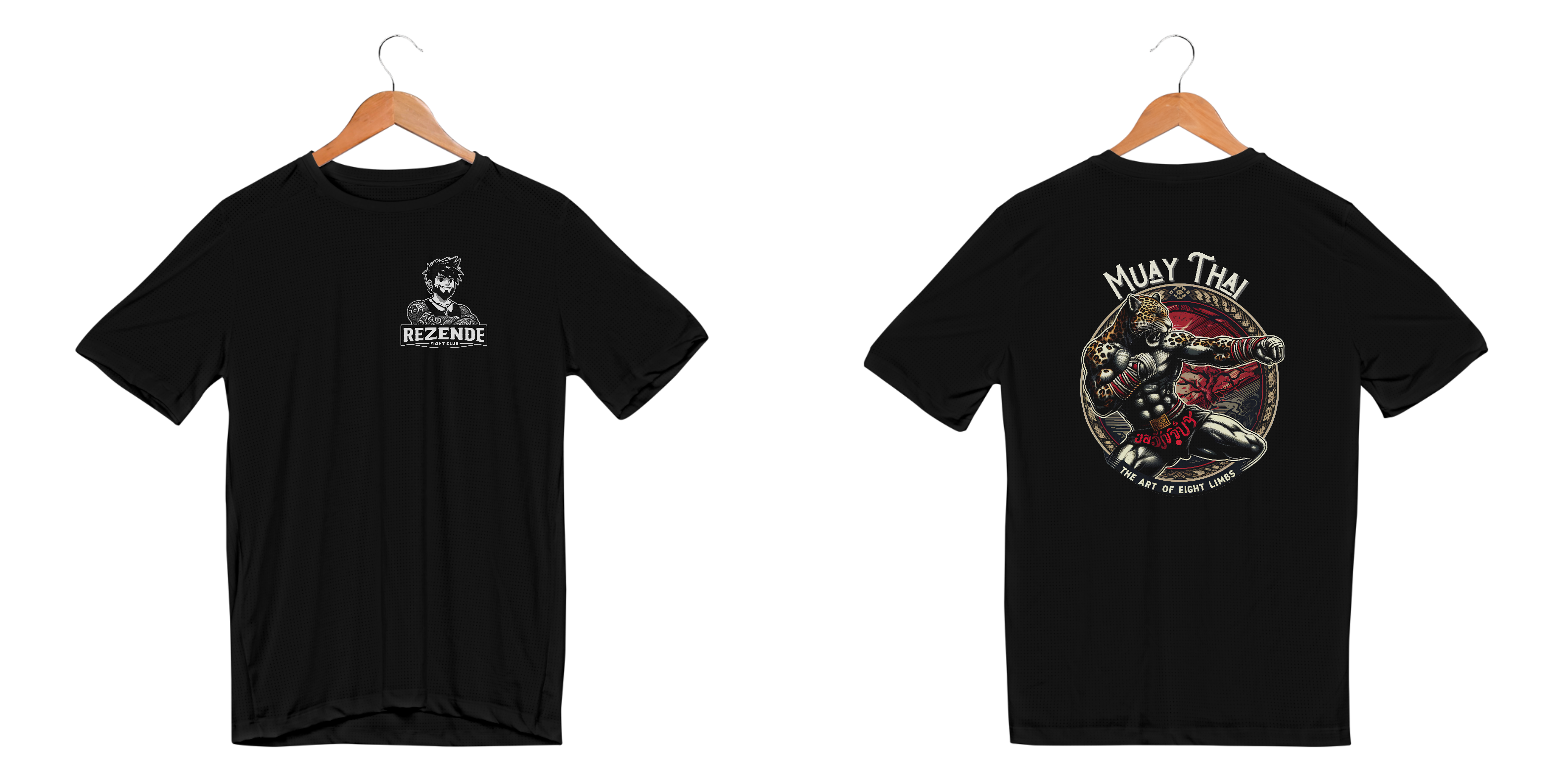 Nome do produto: Tiger Attack (Camisa Sport Dry + Escrita Branca)