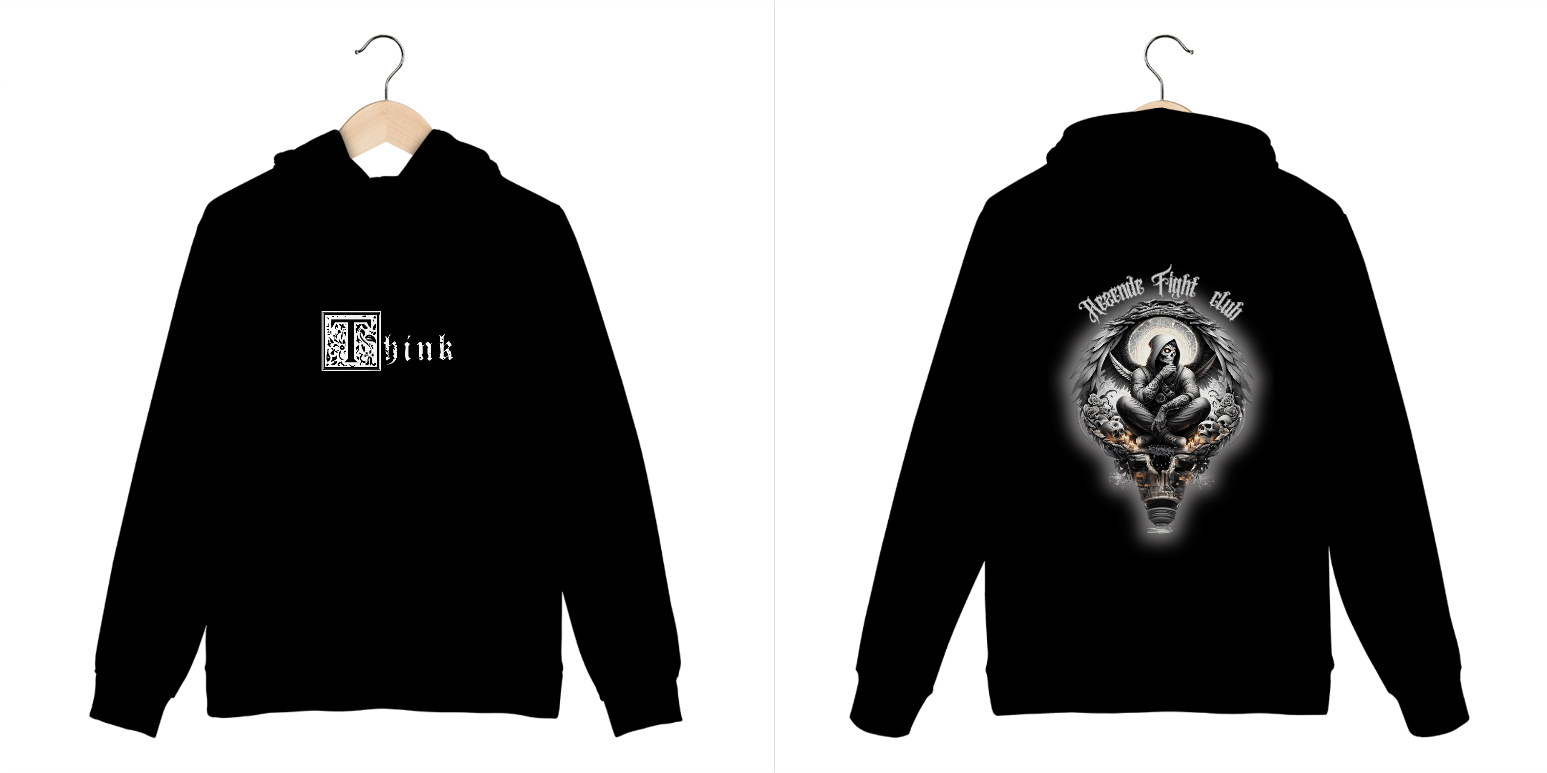 Nome do produto: Shining Mind (Moletom + Escrita branca)