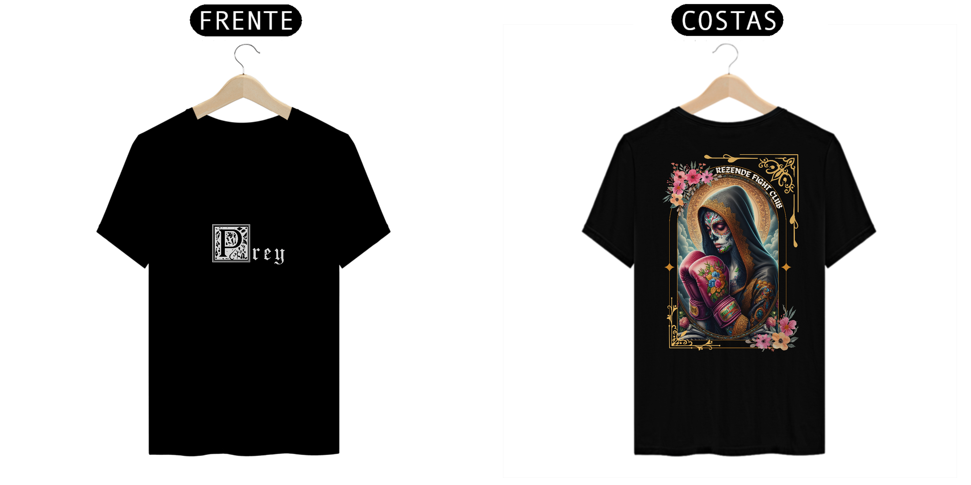 Nome do produto: Santa de Los Sparrings (Prime + Escrita branca)