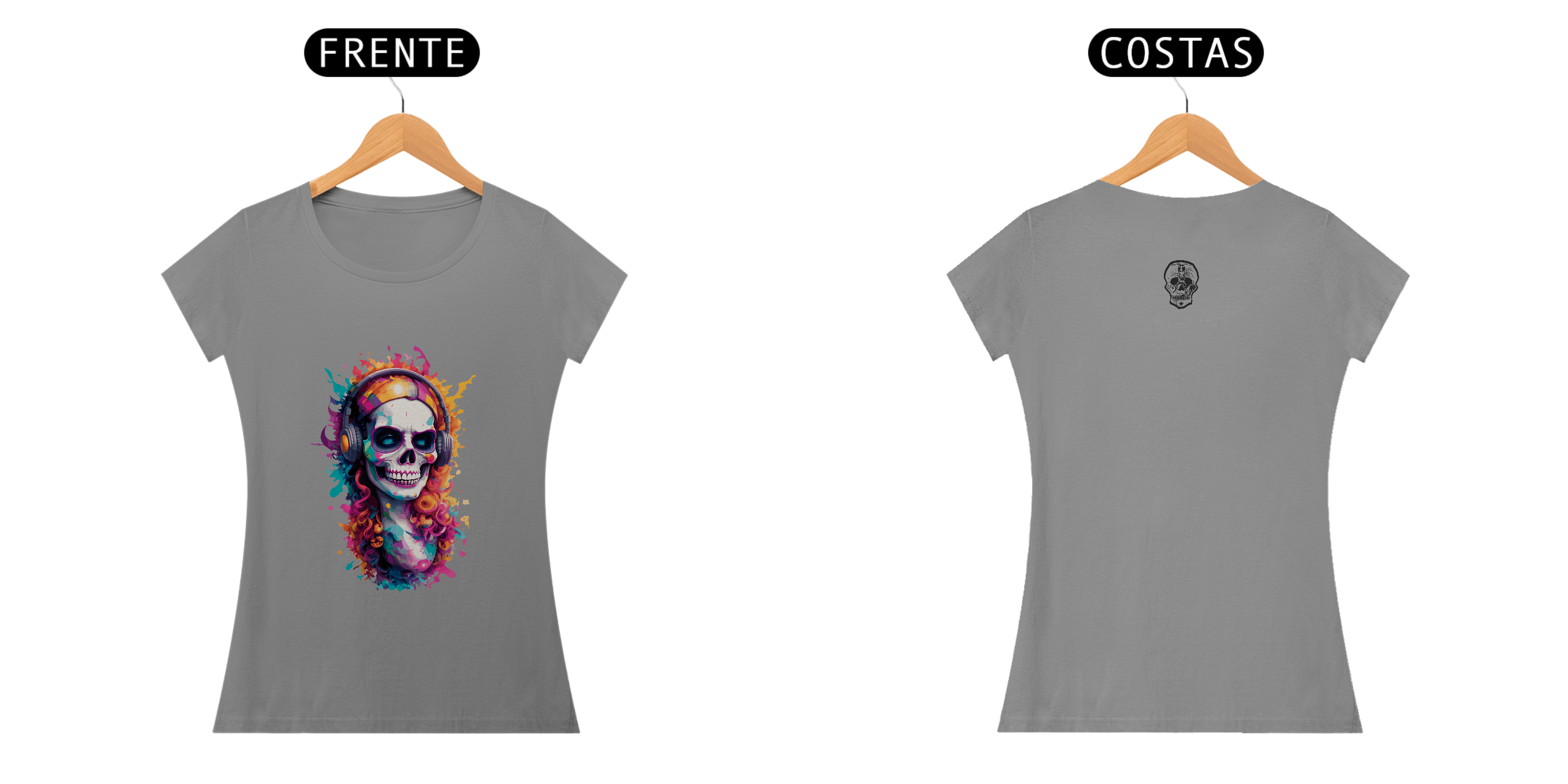 Nome do produto: LA FEMME DJ - DJU SKULL