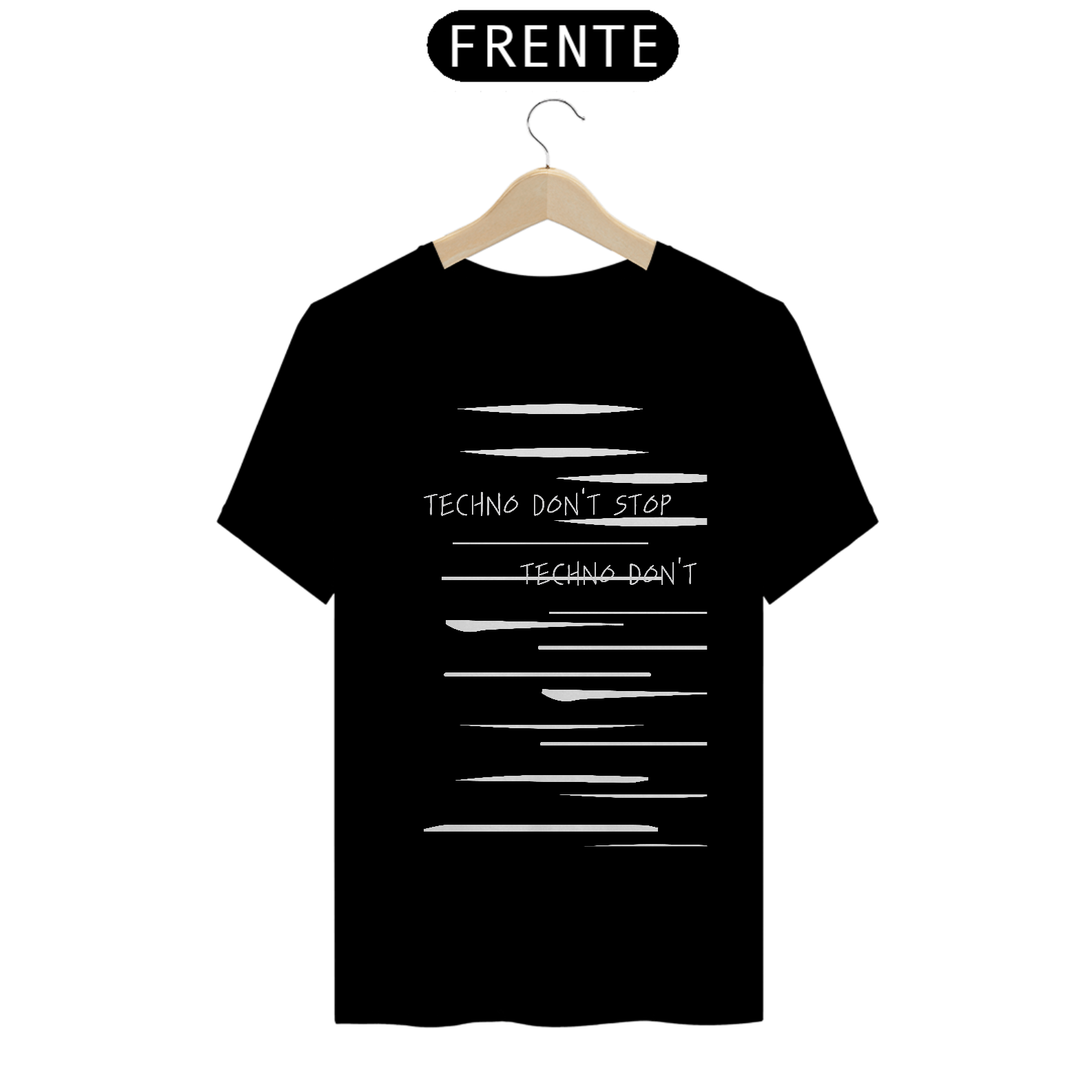 Nome do produto: Techno No Stop DJU Skull